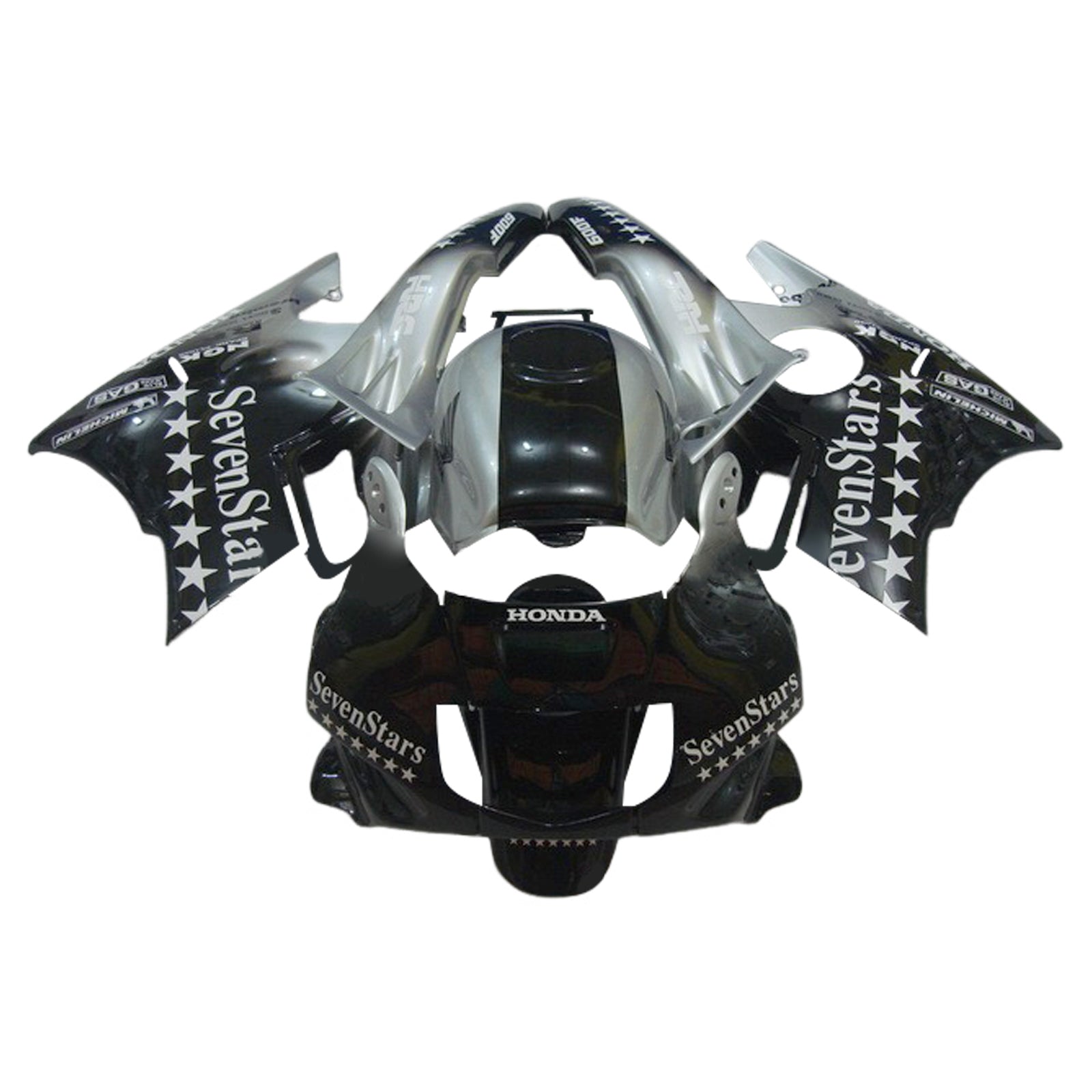 1991-1994 Honda CBR600 F2 injectiekuipset ABS kunststof carrosserie