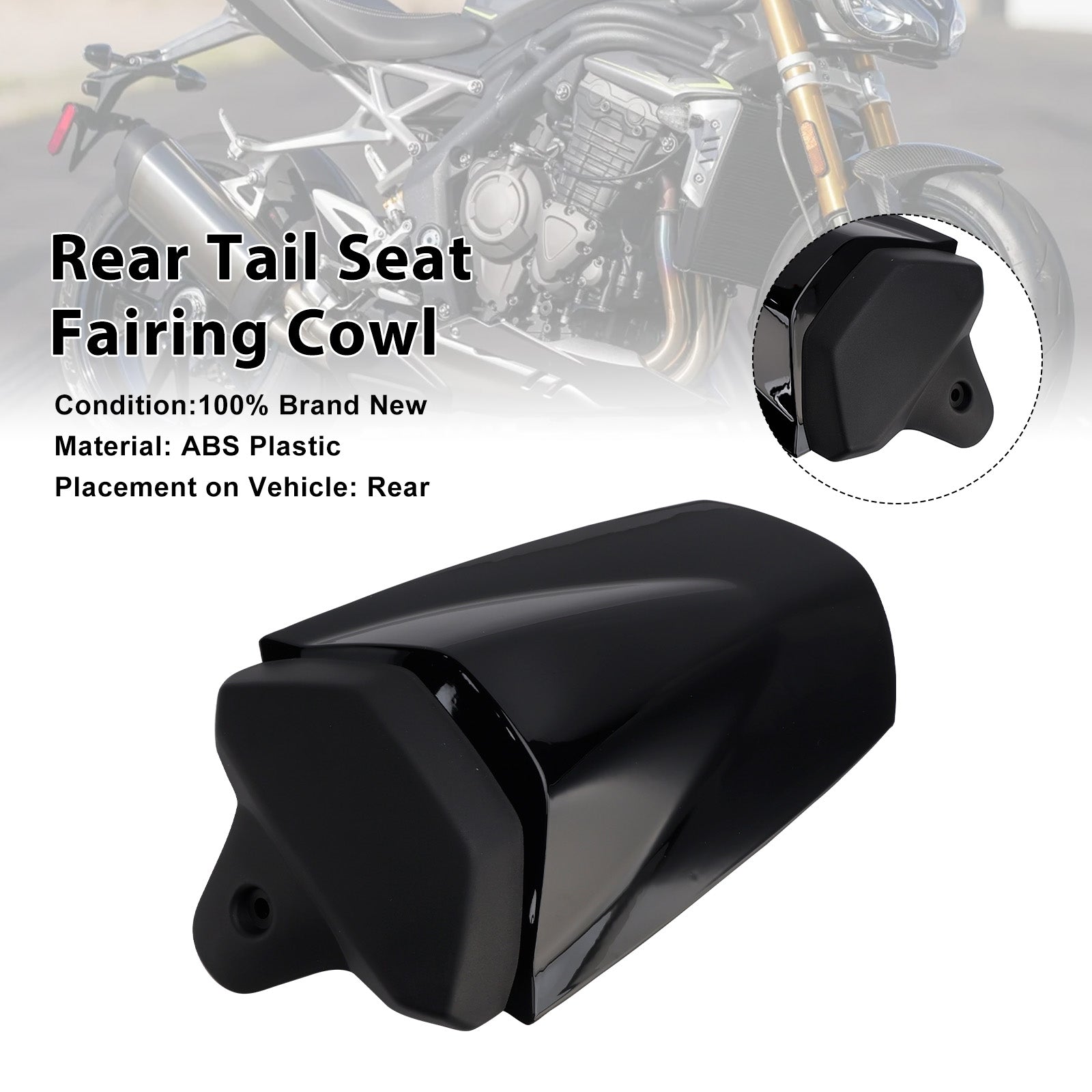 Carénage arrière de selle pour Speed Triple 1200 RS (2025-2026)