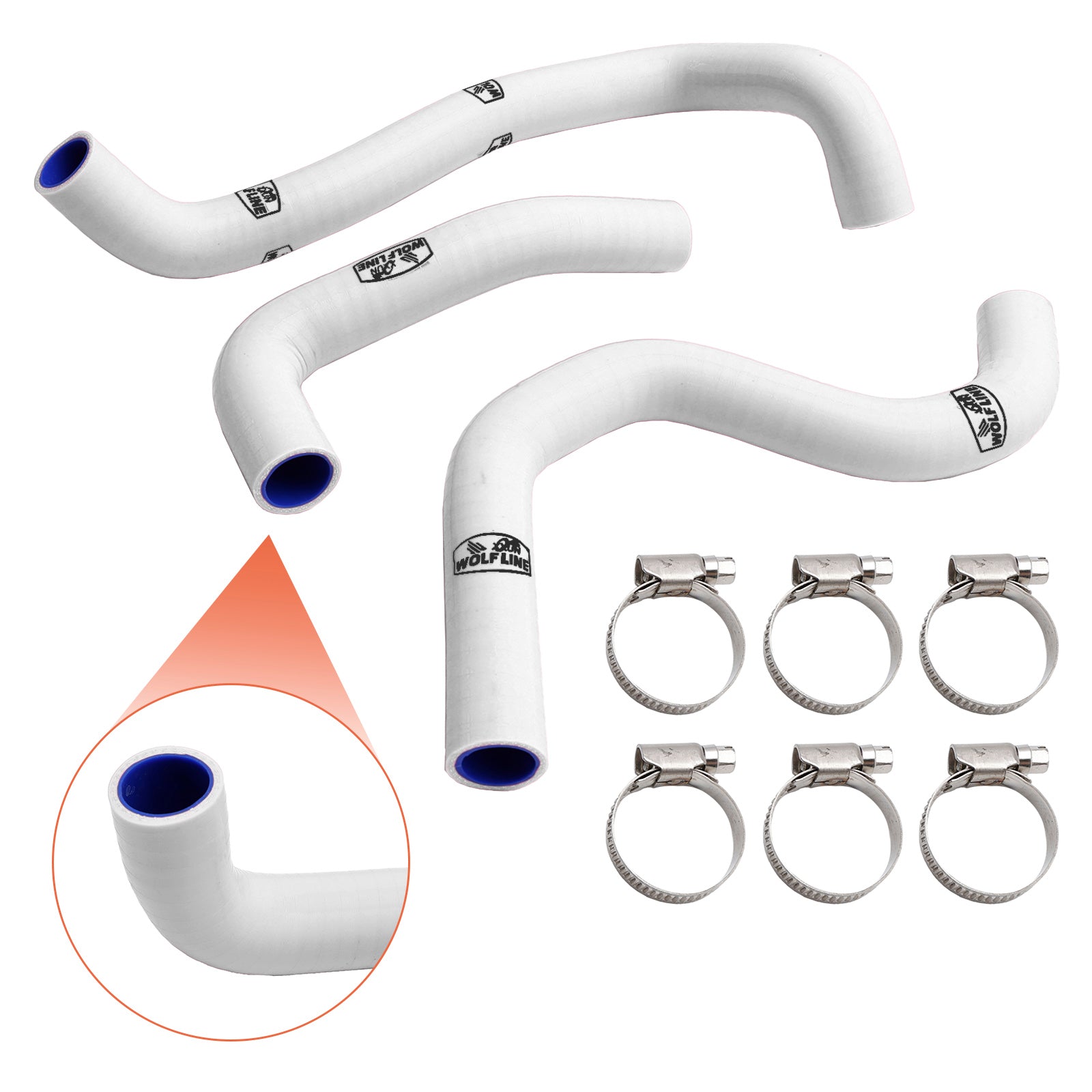 Komplet silikonskega hlajenja za Radiator Street Triple 765 R Rs 2020-2022