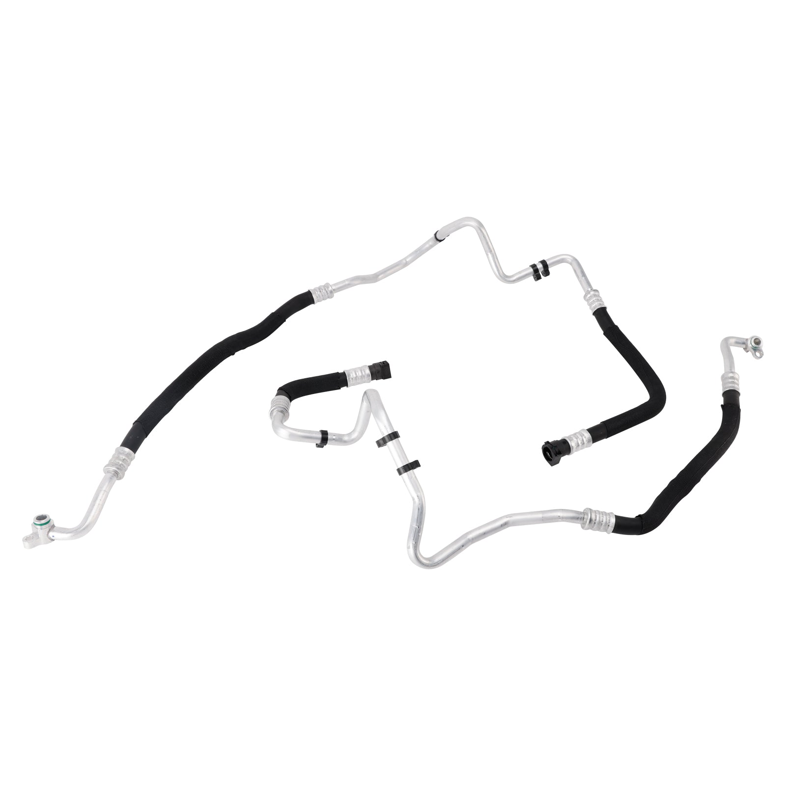 BMW Série 5 2014-2016 version trois boîtes (version F10 modifiée) 2X tuyau de refroidisseur d'huile moteur entrée et sortie 17227636879