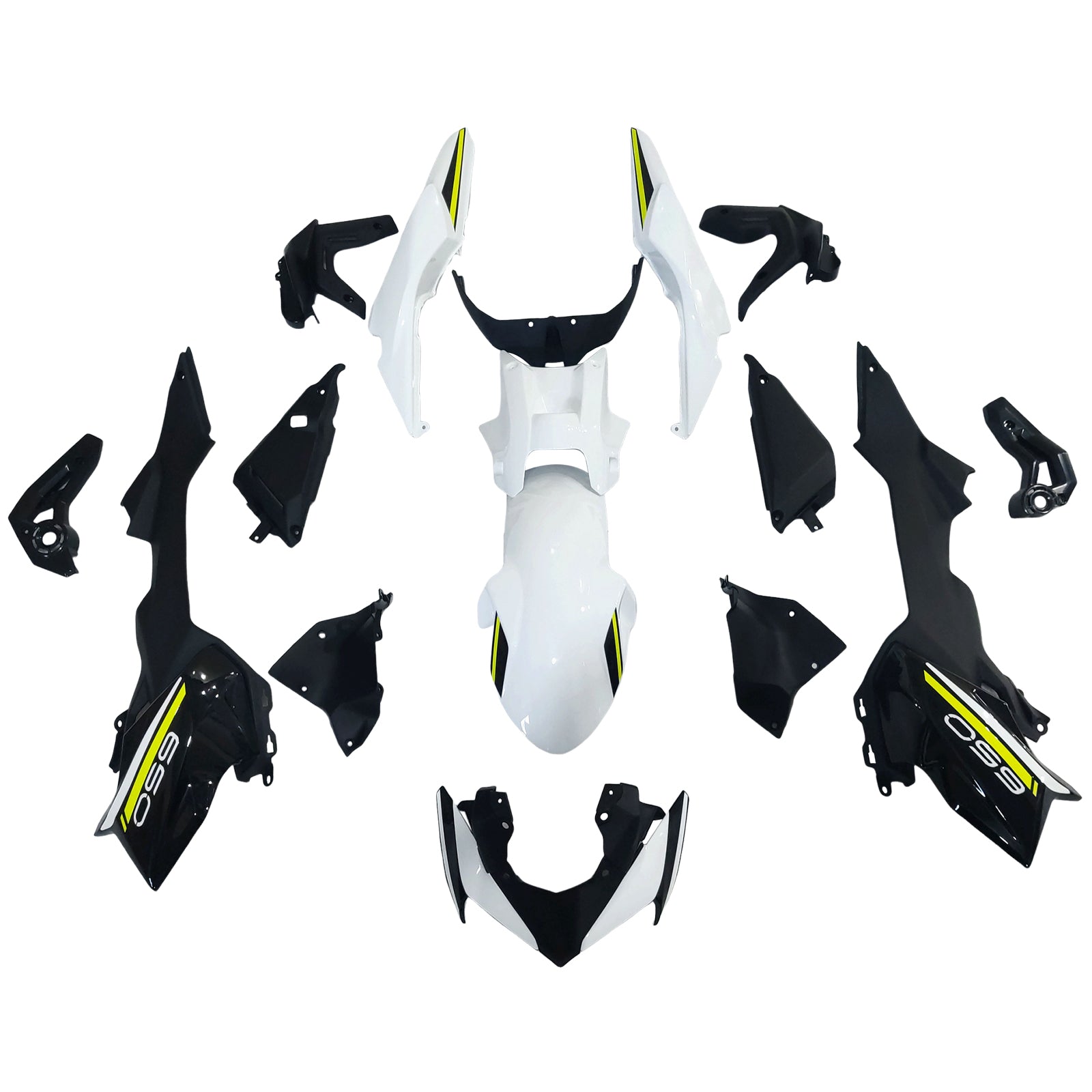 Kit de carénage injecté en plastique ABS pour Kawasaki Z650 2020-2025