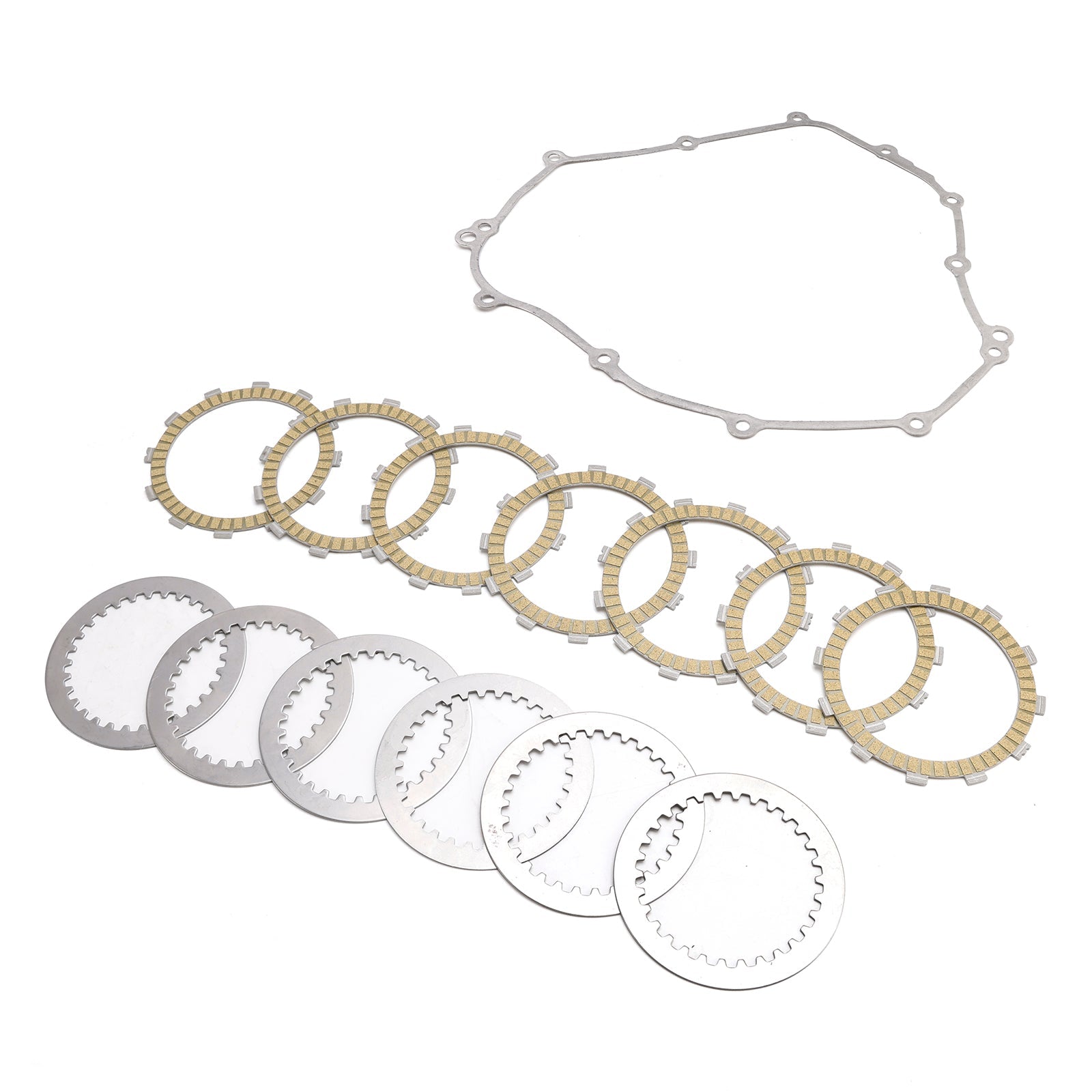 Komplet tornih diskov in tesnil sklopke za Yamaha MT-07 XSR700 Tenere 700 16-24