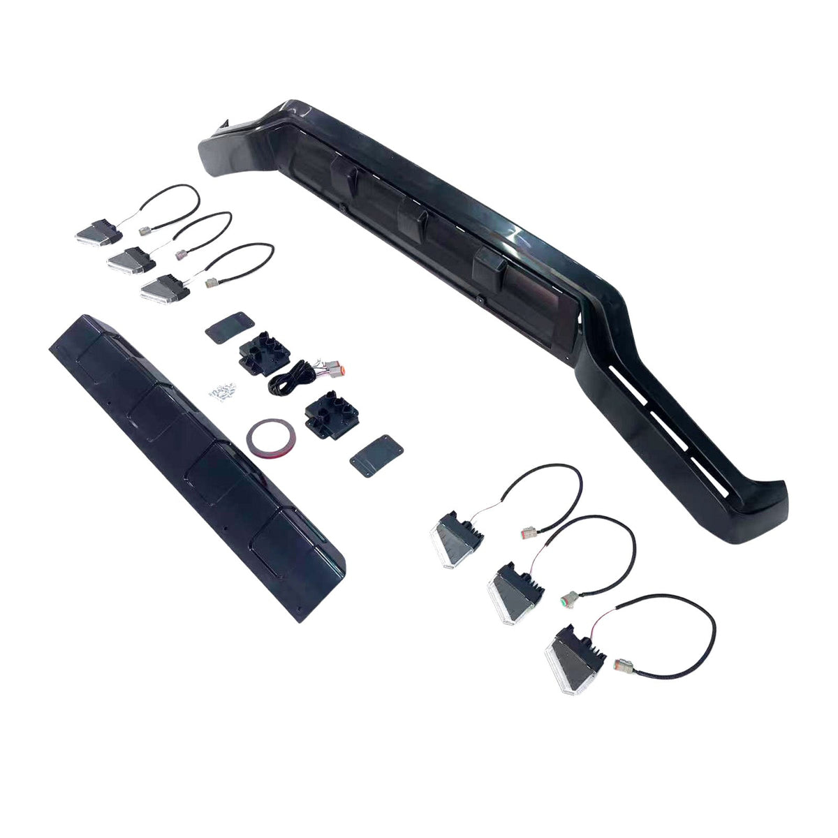 Diffuseur de pare-chocs avant compatible avec Mercedes-Benz Classe G W465 G63 (à partir de 2025) PP