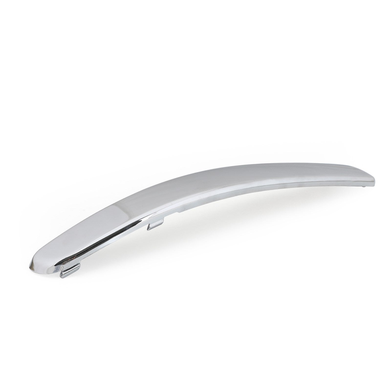 Chrome Wright Frontal Tampon Réduction Moulding Trim Pour Fiat 500 07-15