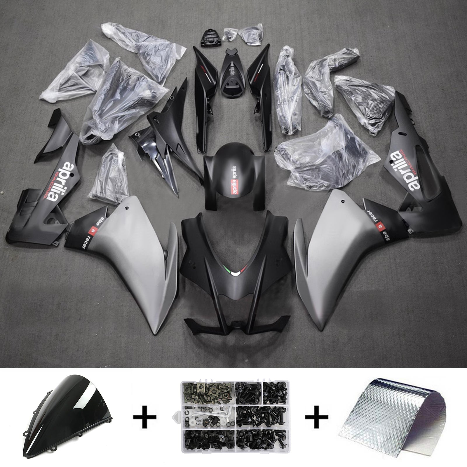 Kit de carénage d'injection Aprilia RSV4 1000 2016-2020 Carrosserie Plastique
