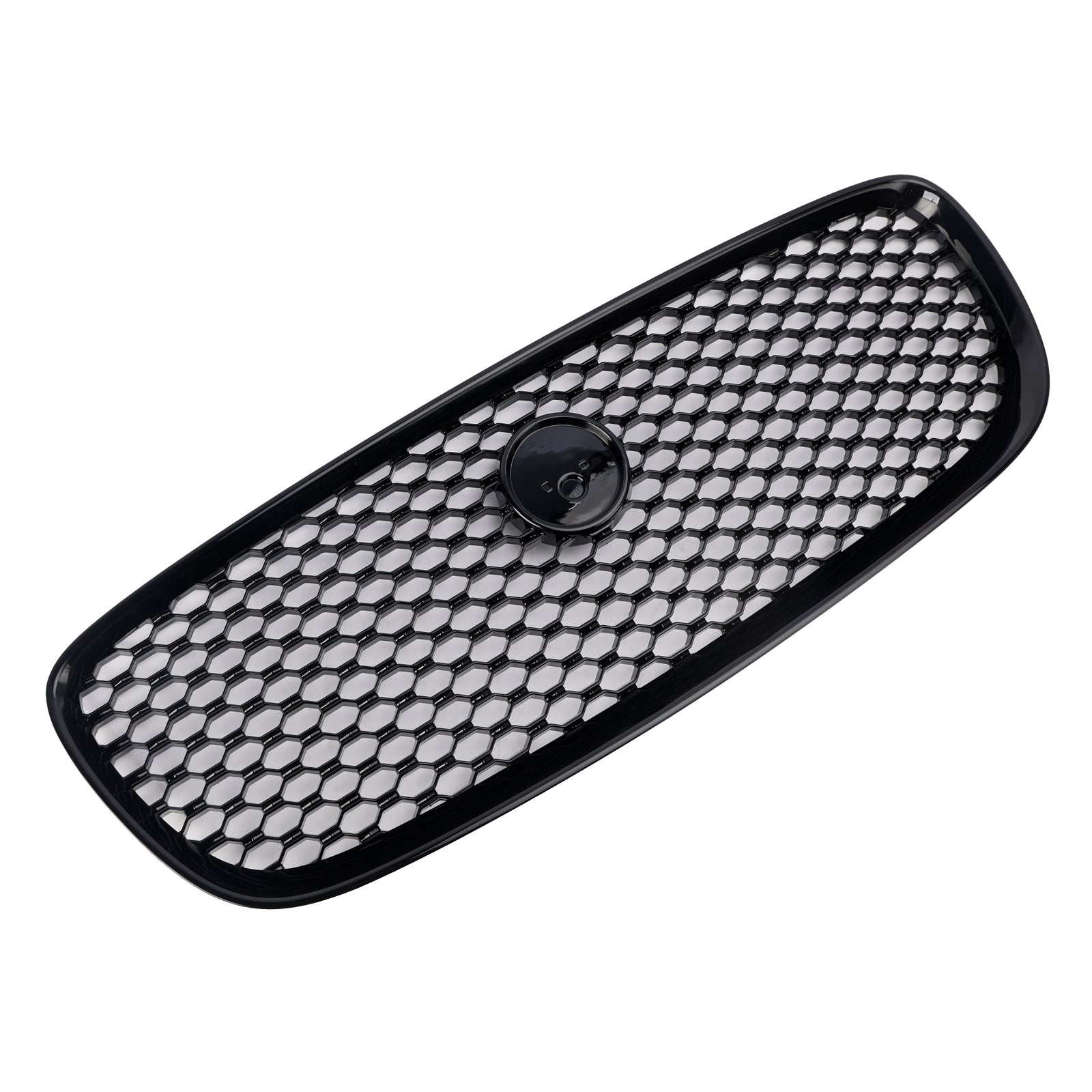 Grille de pare-chocs avant style Jaguar XF XF-R 2016-2019, noir brillant