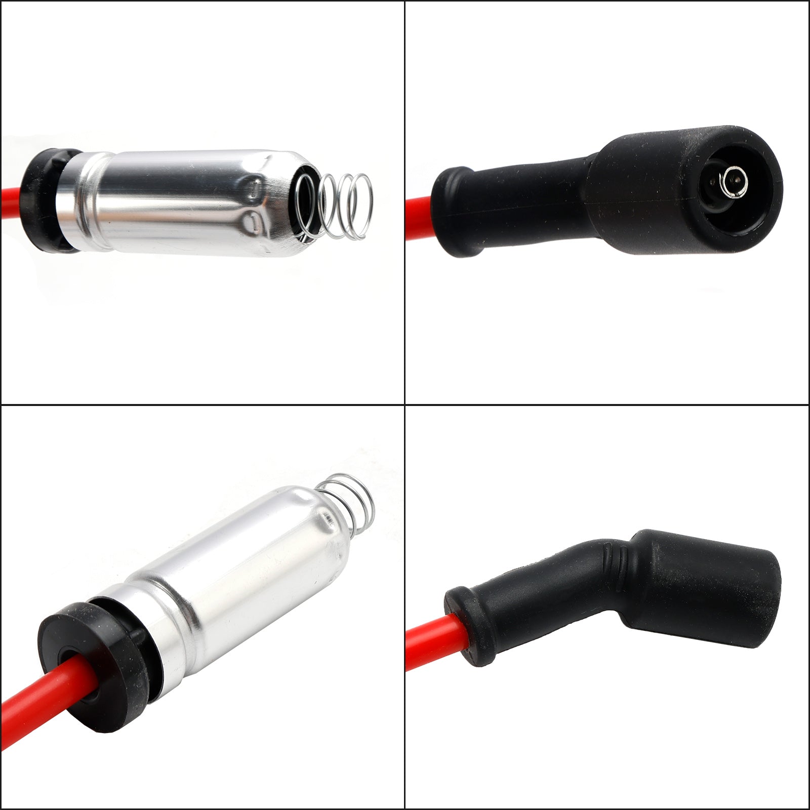 8X bougie d'allumage + fil 10.5mm Kit 19299585 pour Chevrolet GMC 4.8l 5.3l 6.0l v8