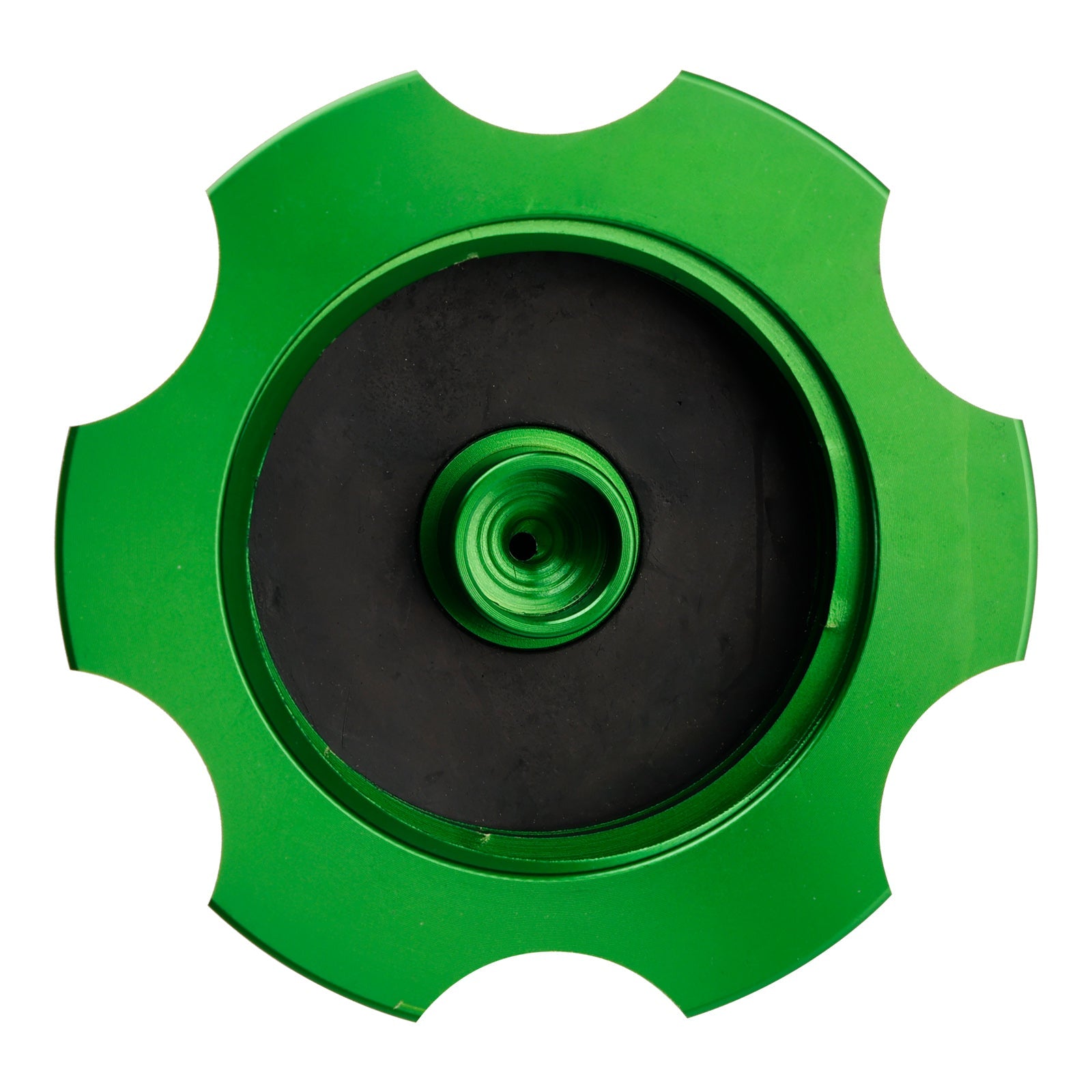 Bouchon de réservoir d'essence en aluminium avec évent, vert, pour Kawasaki KX65 KX85 KX100 KX125 2000-2013