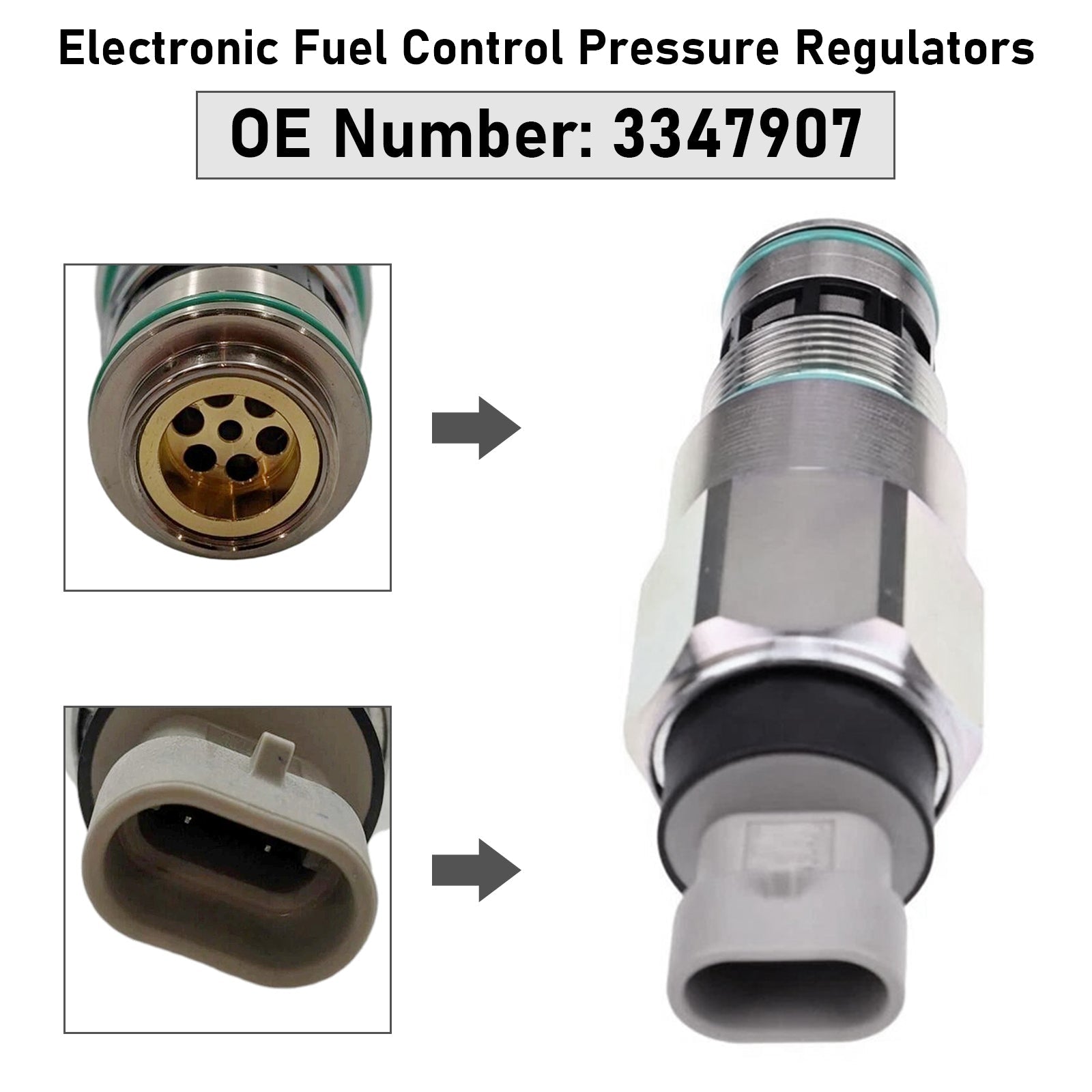 Cummine elektronski regulatorji goriva QSK95 QSK23 Caterpillar Komatsu Hilite 3347907