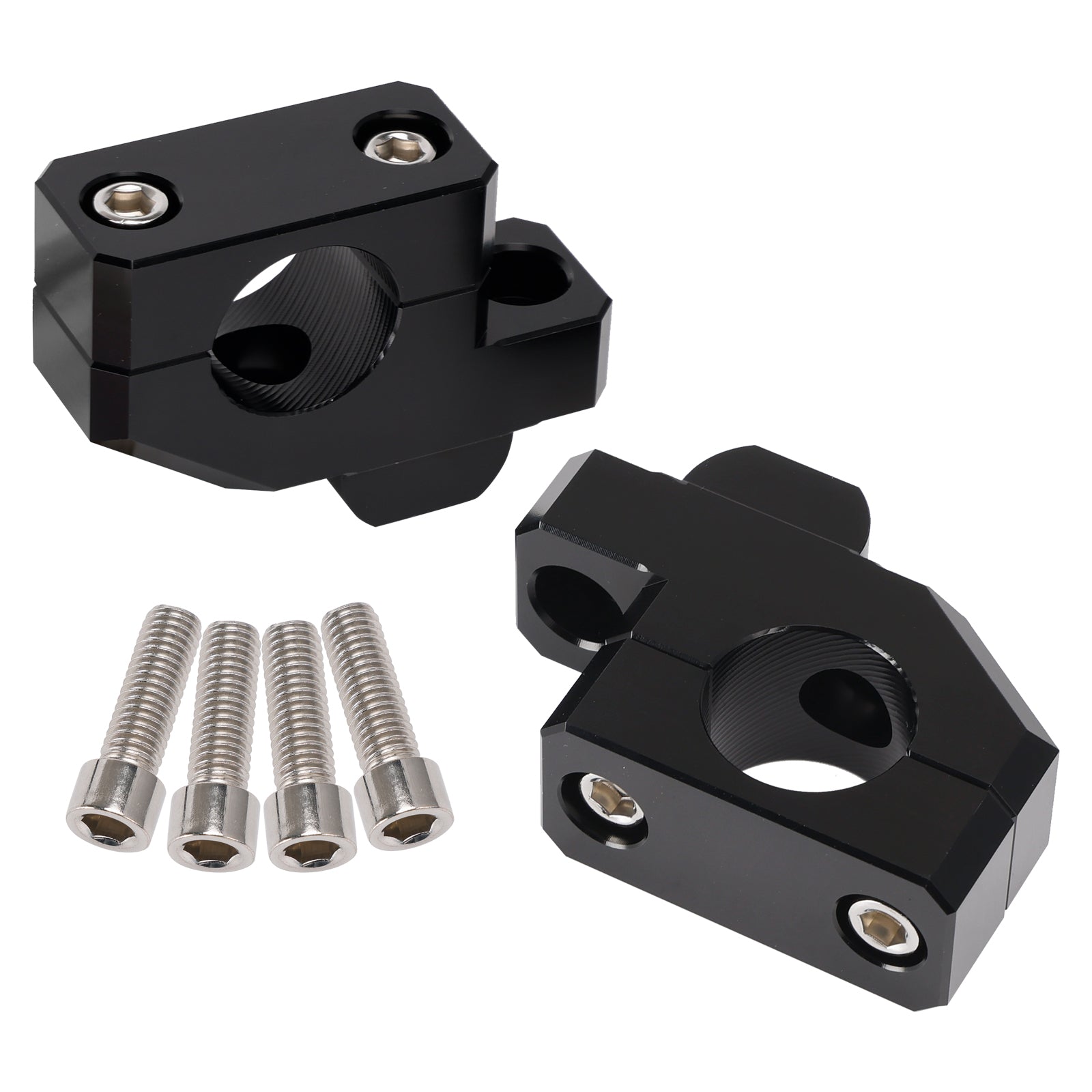 Rehausse de guidon déportée de 20 mm vers l'arrière pour Honda CB125R, CB650R et CB500F (2021-2025)