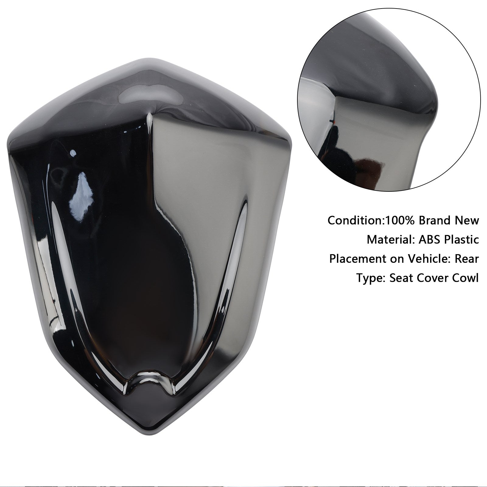 Capot de carénage de siège arrière pour Kawasaki Z1000 2007-2009