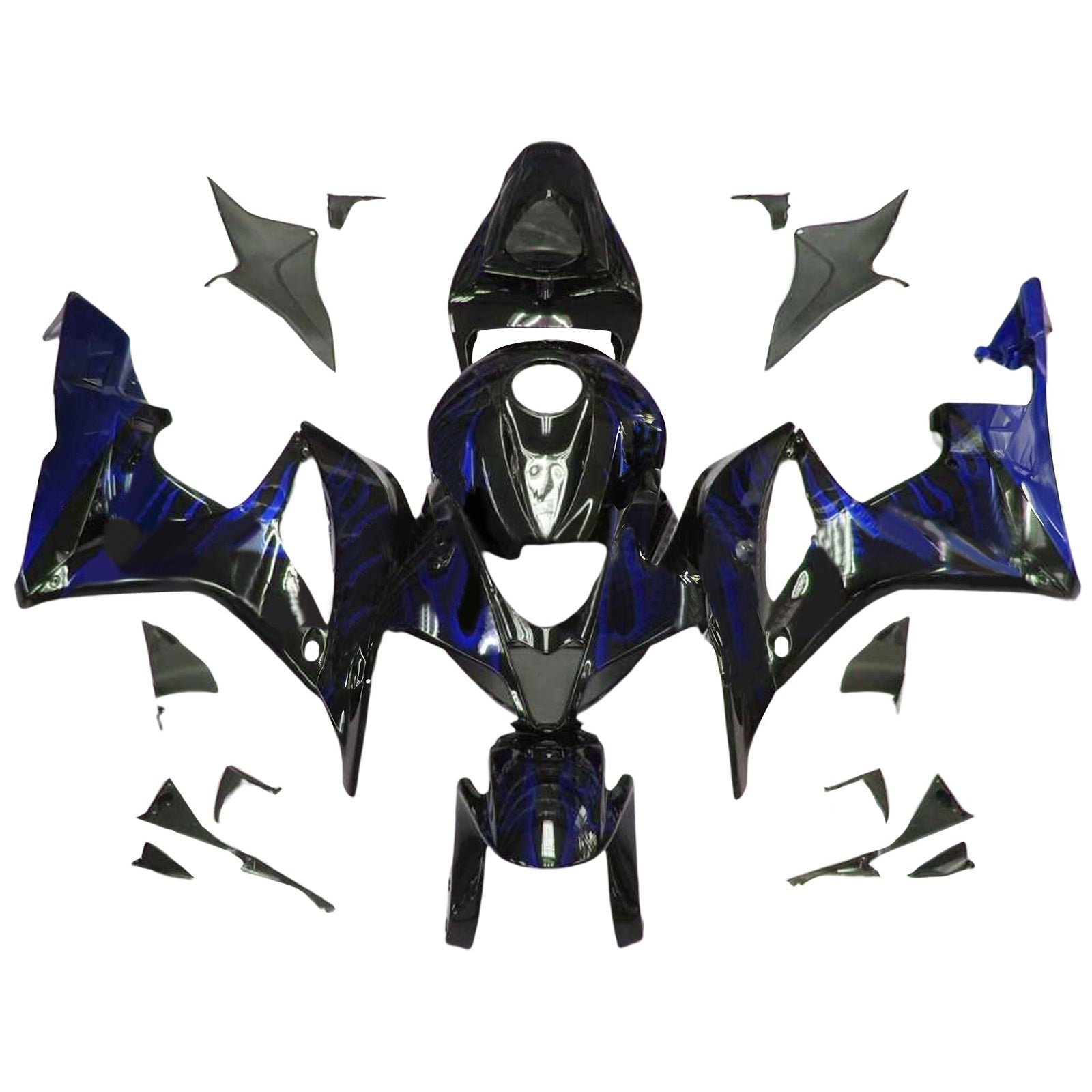 Kit de carenado de inyección, carrocería de plástico ABS para Honda CBR600RR 2007-2008 F5