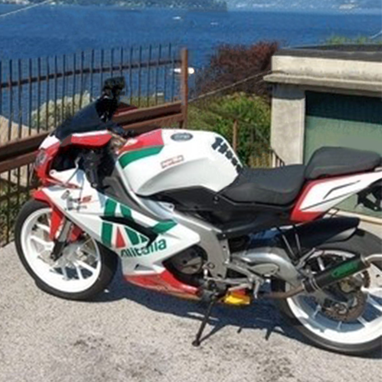 Kit de carénage par injection , carrosserie en plastique ABS Pour Aprilia RS125 2006-2011