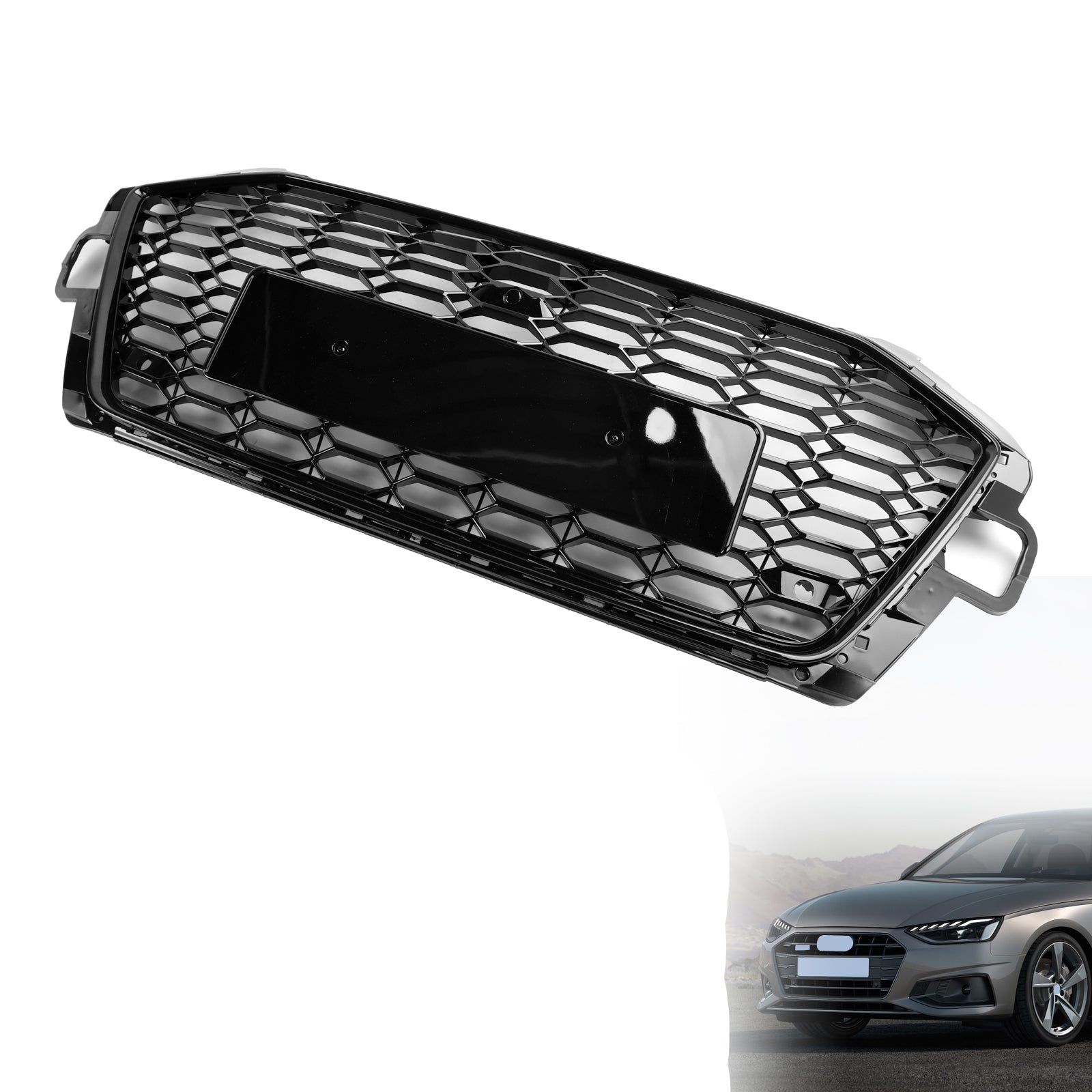 Parrilla de parachoques delantera estilo RS4 8W0853651Para Audi A4 S4 B9.5 2020-2022