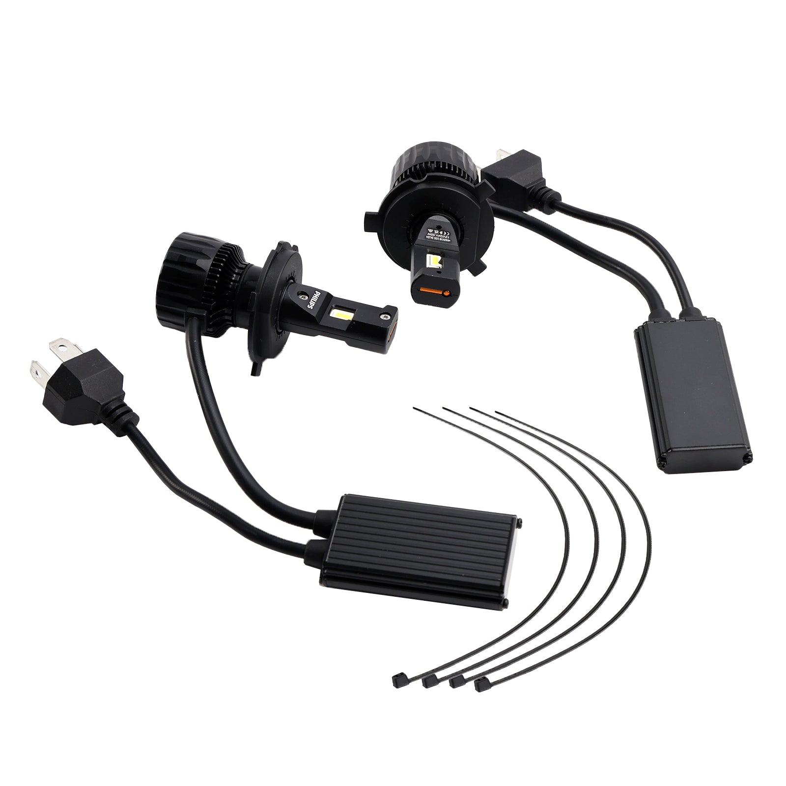 Phare de voiture LED-HL Ultinon Rally3551 H4 11342U3551 12/24 V 50 W 6 500 K pour PHILIPS