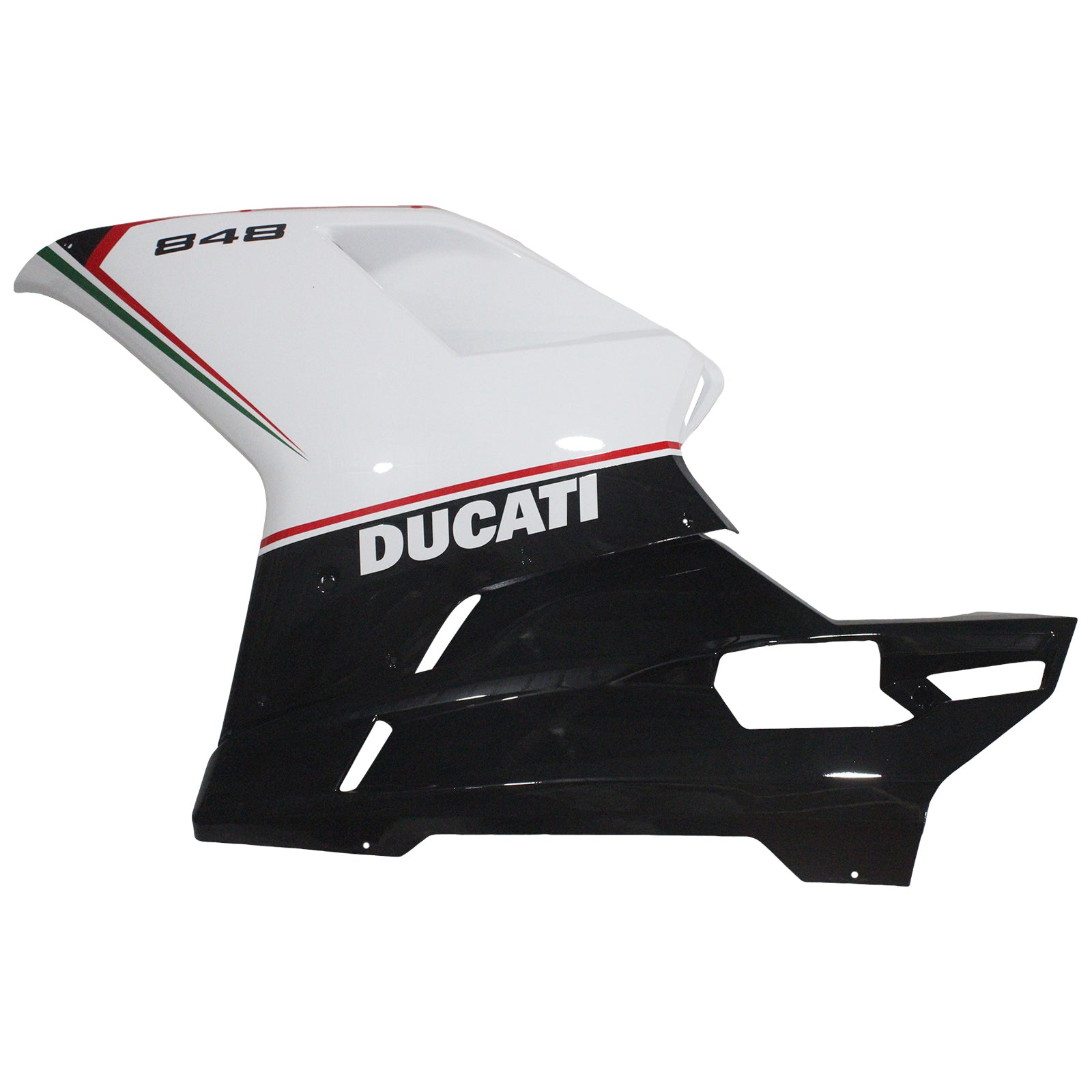 Kit de carenado de plástico ABS para Ducati 1098 1198 848 2007-2011
