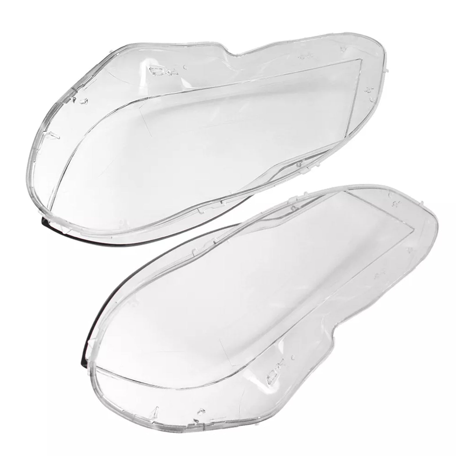 Set di 2 paralumi per fari anteriori Mercedes Benz C W204 2011-2015