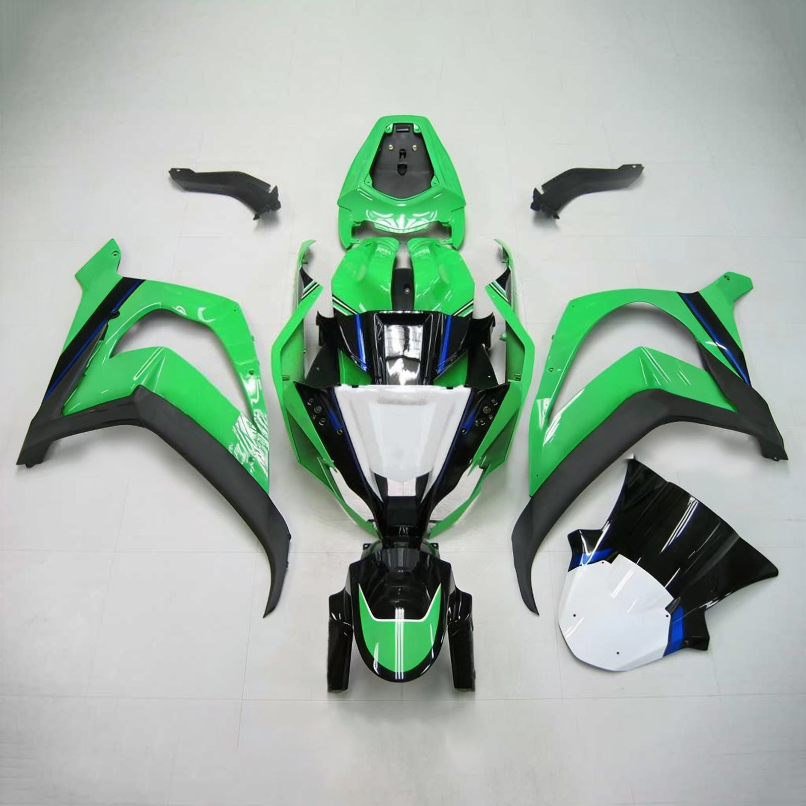 Kit de carénage injecté en plastique ABS pour Kawasaki ZX10R 2016-2020