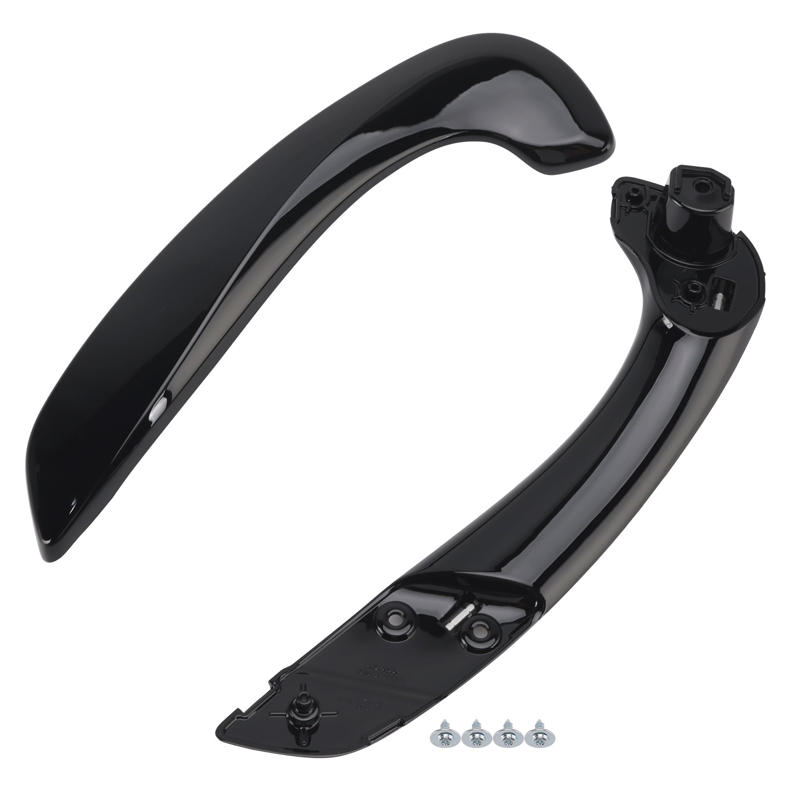 Conjunto de base y cubierta de manija de puerta interior delantera derecha para Renault Megane MK3 Fluence