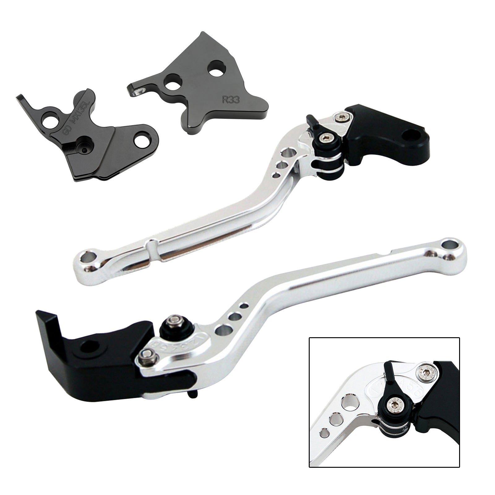 Dolga ročica zavore in sklopke za Yamaha YBR125 2005–2014