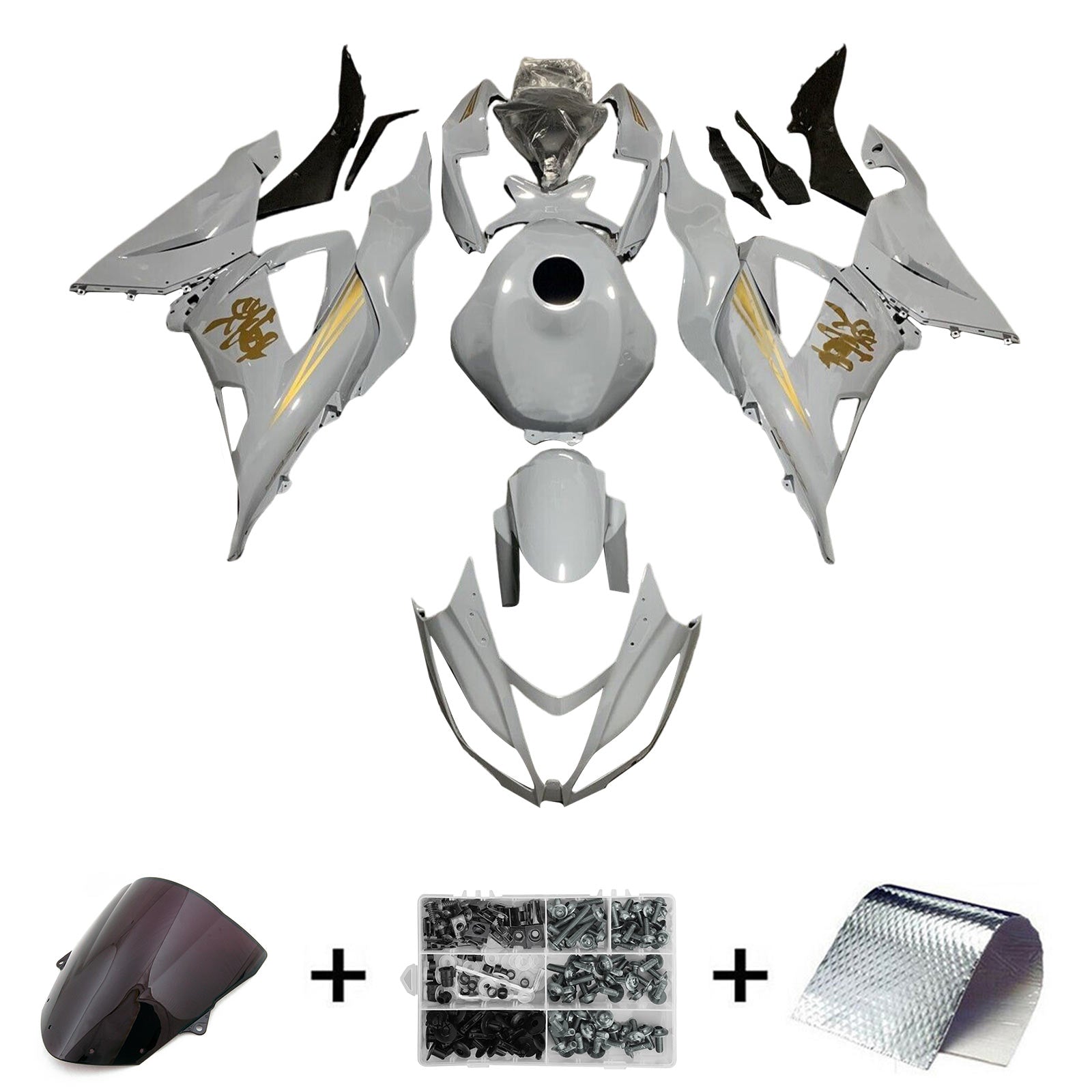 2013-2018 Kawasaki ZX6R 636 Vbrizgavanje kompleta za vbrizgavanje ABS