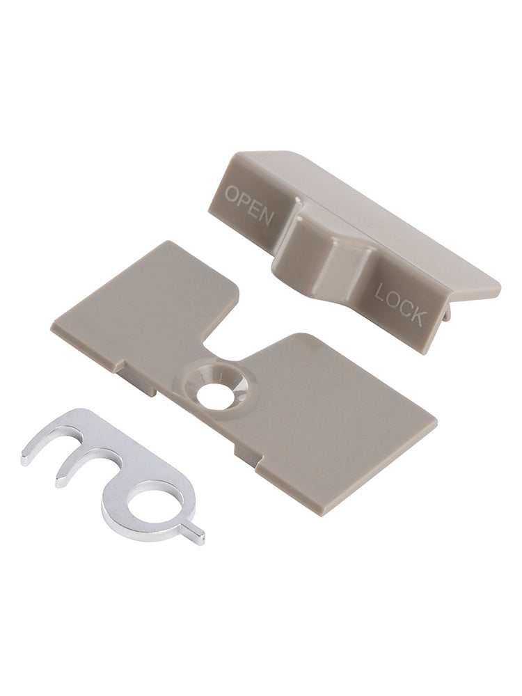 pestillo/cerradura puerta frigorífico Dometic + placa soporte Caravana/camper RV