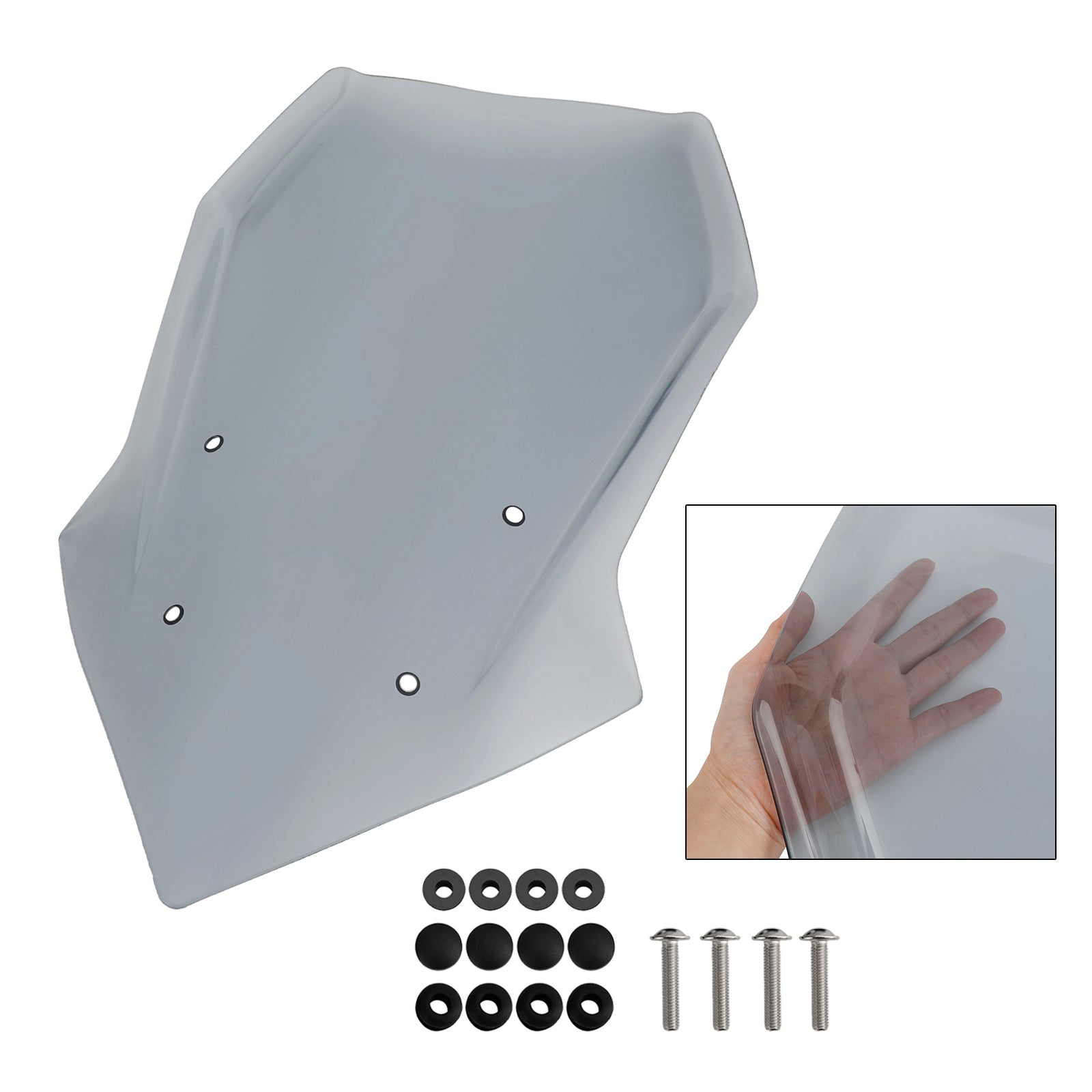 Zapisz przednią szybę wiatrową dla Yamaha Tracer 900/GT 2018-2020 Tracer 9/GT 2021-2023