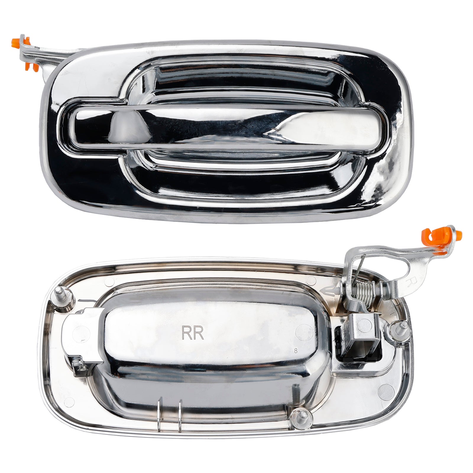 Ensemble de 4 poignées de porte extérieures avant chromées pour Chevy GMC Silverado 99-06