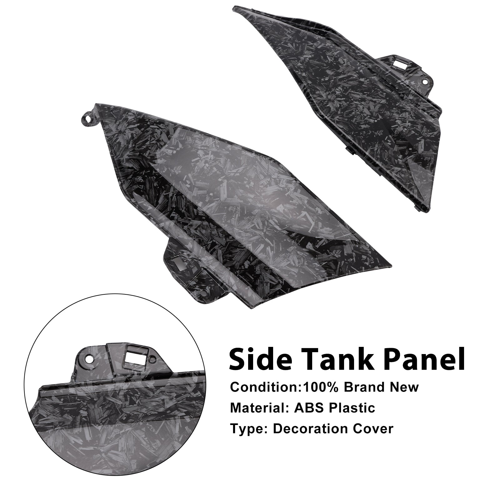 Carénage latéral du réservoir central de la BMW R1300GS 2024-2025