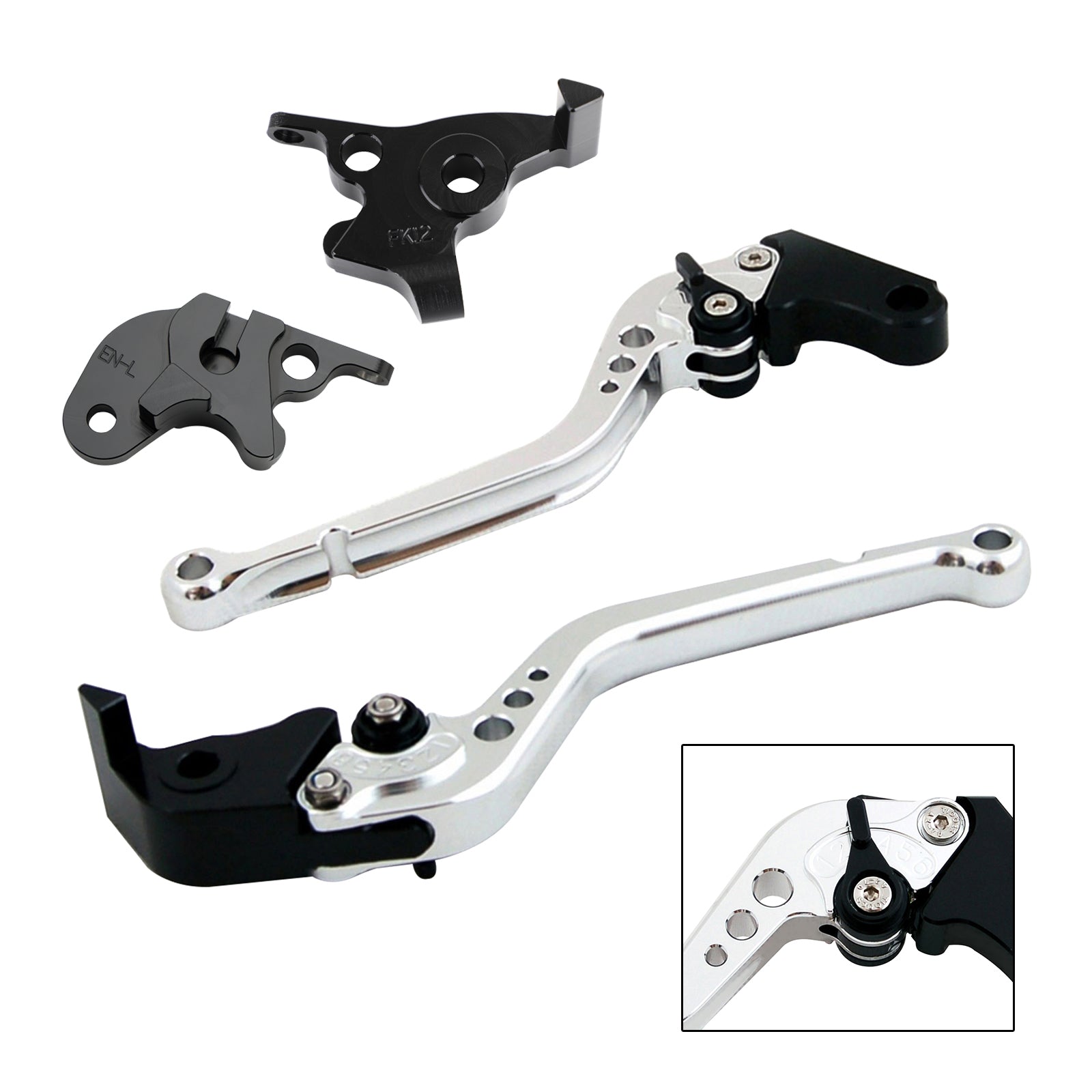 CFMOTO 250NK ABS 150NK 2019-2021: n pitkä jarru- ja kytkinvipu