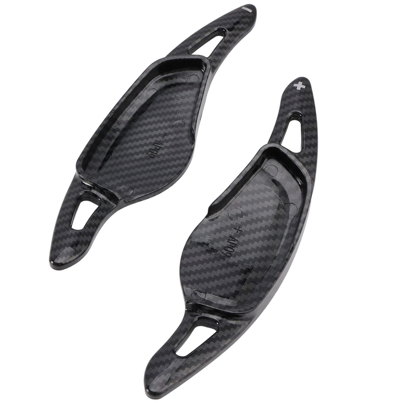 Pallet di velocità sull'aspetto del carbonio del volante per BMW 3, 4, 5, G20, G22, G30 2018+