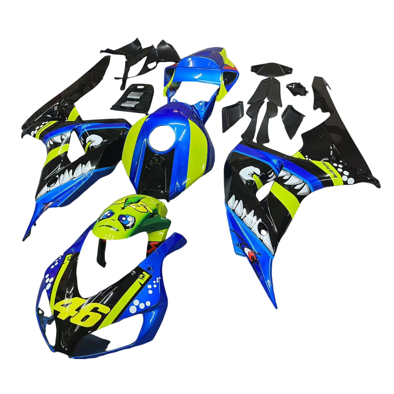 ABS Plastic Kairing Kit voor Honda CBR1000RR 2006-2007