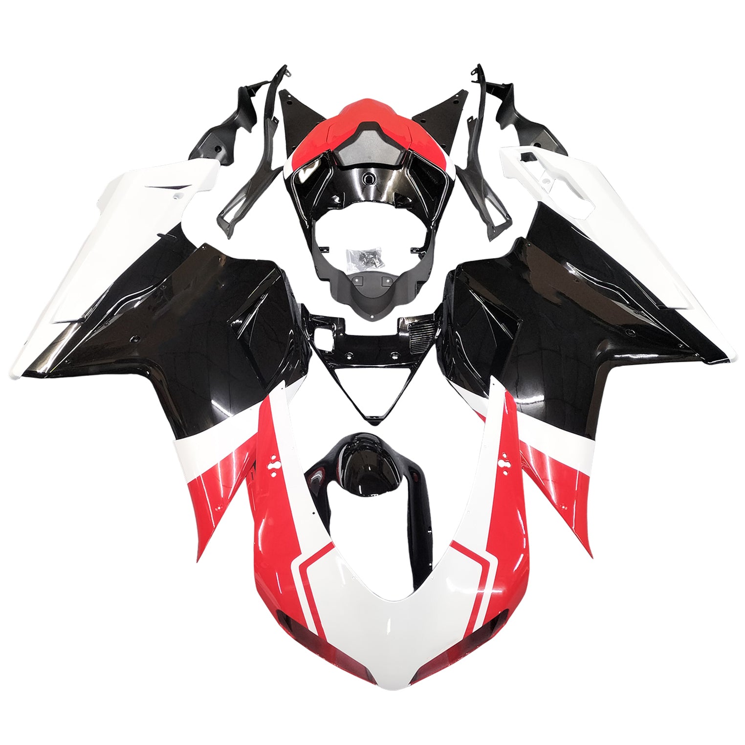 Kit de carénage par injection, carrosserie en plastique ABS, compatible avec Ducati 1098/1198/848 de 2007 à 2011