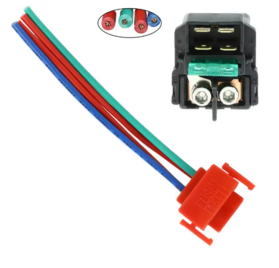 Relais de démarreur + connecteur pour Honda CBR 600/954/1000 CB RVF RVT ST VFR EJ