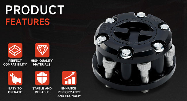 2x prosta vozlišča za kolesa za Holden Rodeo Jackaroo Colorado Isuzu D-Max 17 Spline Generic