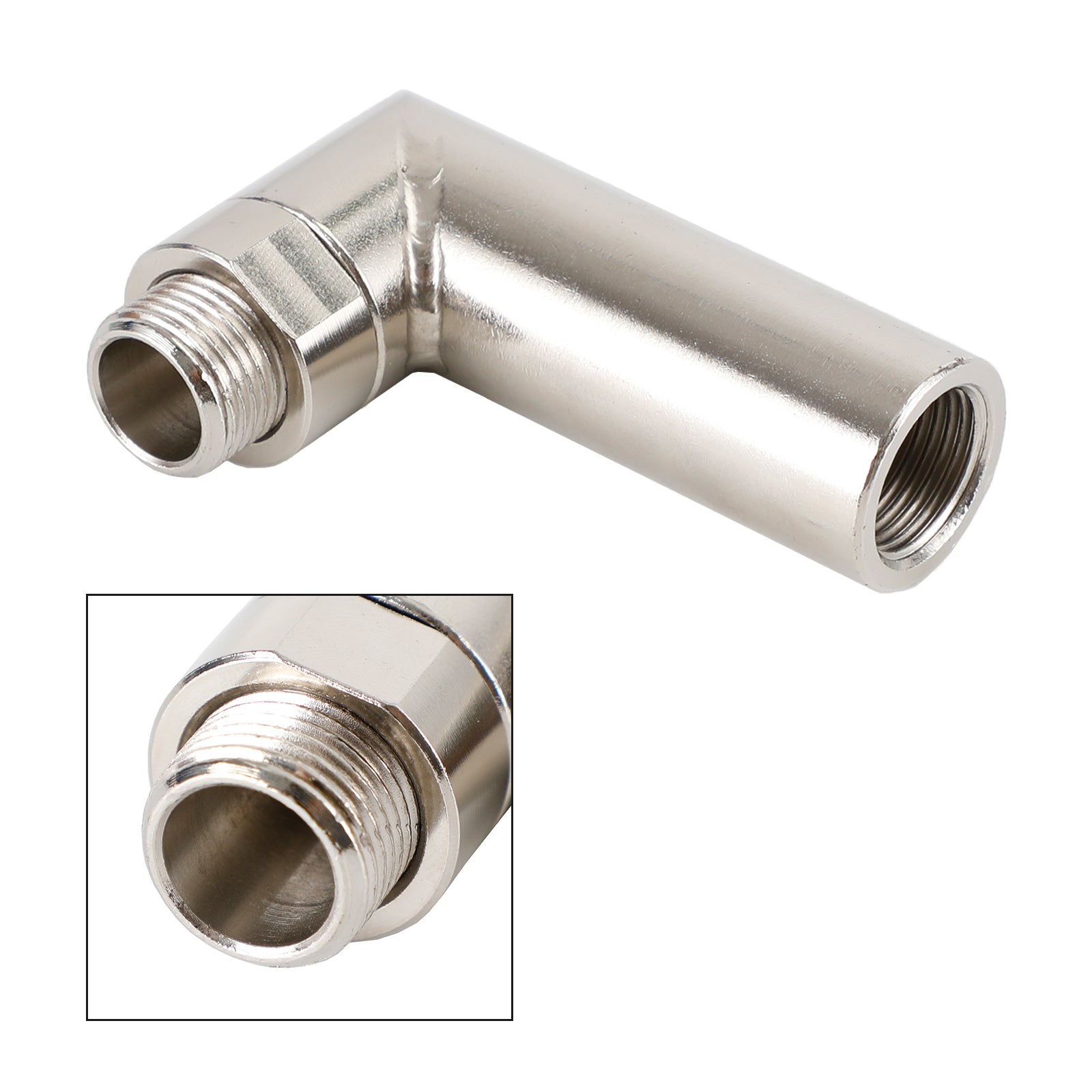 Capteur d'oxygène O2 de voiture entretoise d'extension coudée 90 degrés fix 02 extension de bonde M18 X 1.5 générique