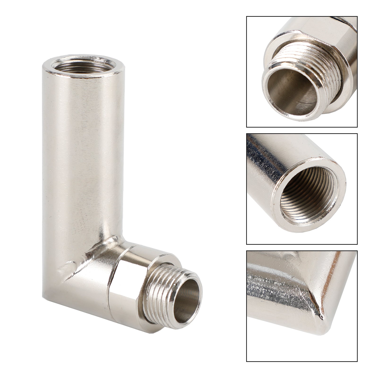 Capteur d'oxygène O2 de voiture entretoise d'extension coudée 90 degrés fix 02 extension de bonde M18 X 1.5 générique