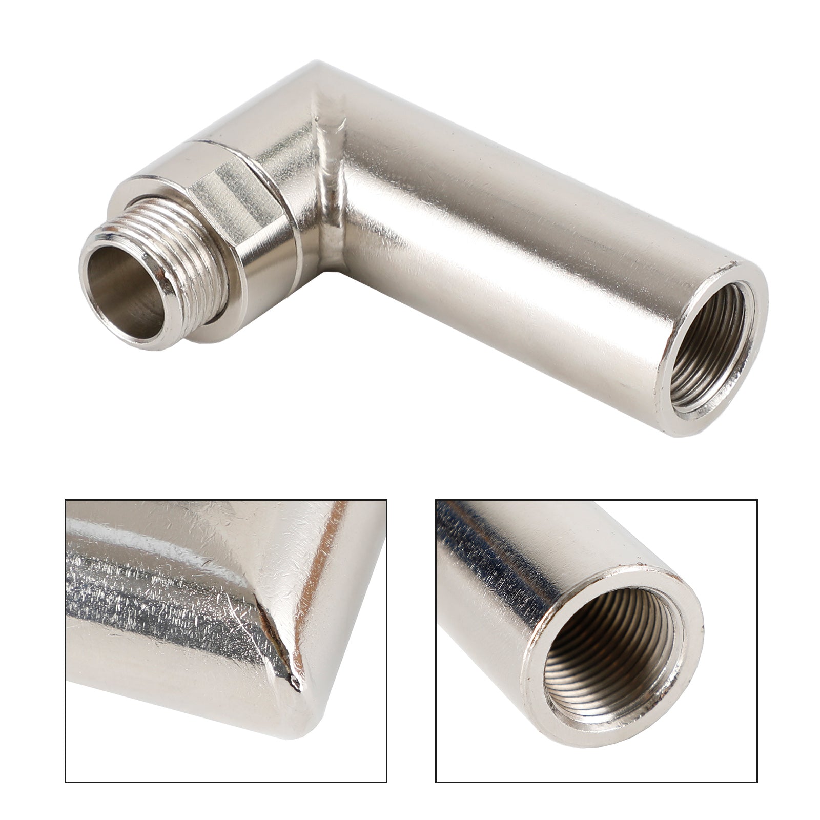 Capteur d'oxygène O2 de voiture entretoise d'extension coudée 90 degrés fix 02 extension de bonde M18 X 1.5 générique