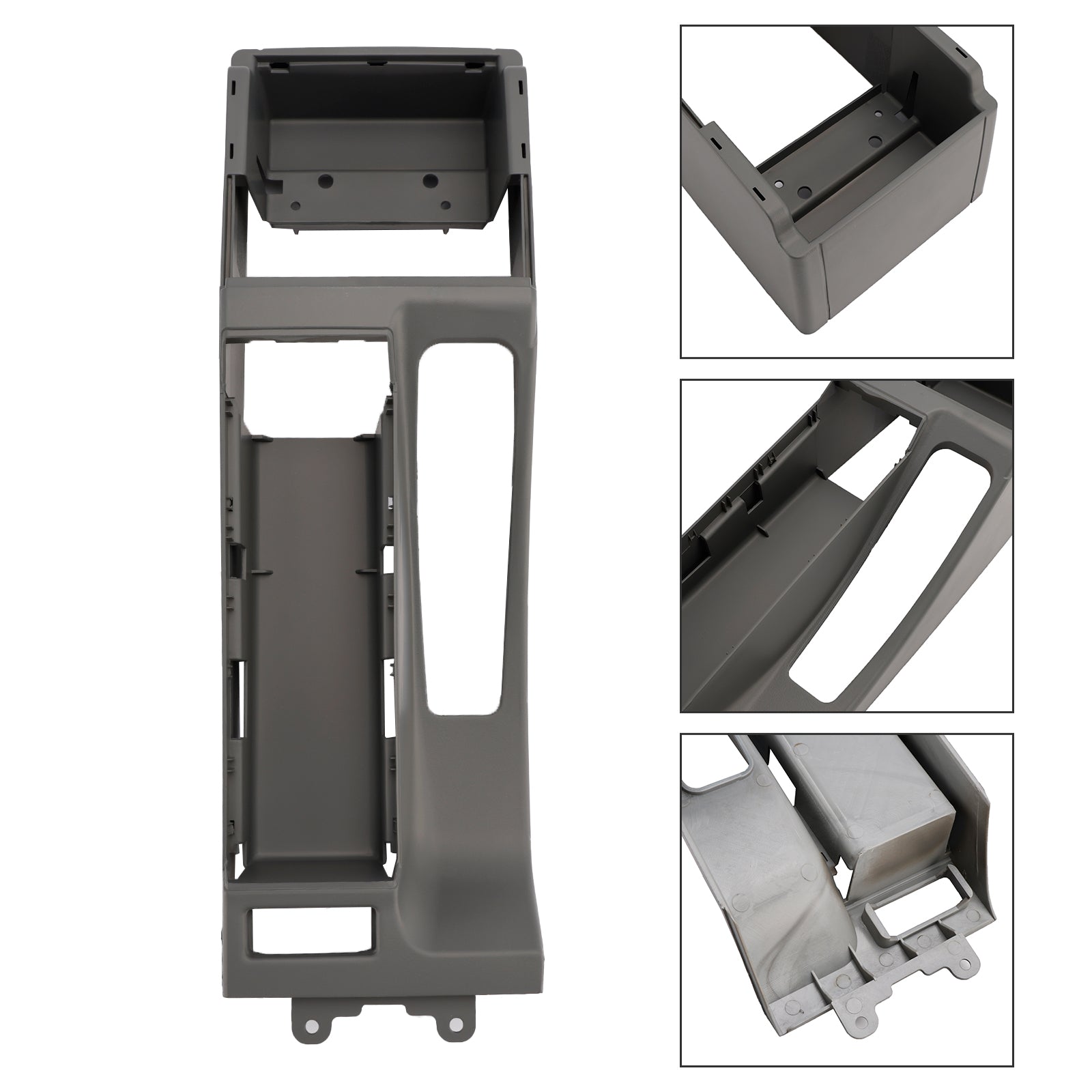 Garniture de Repose-bras de Console Centrale Grise pour BMW E46 325i 328i 02-06 51168213680