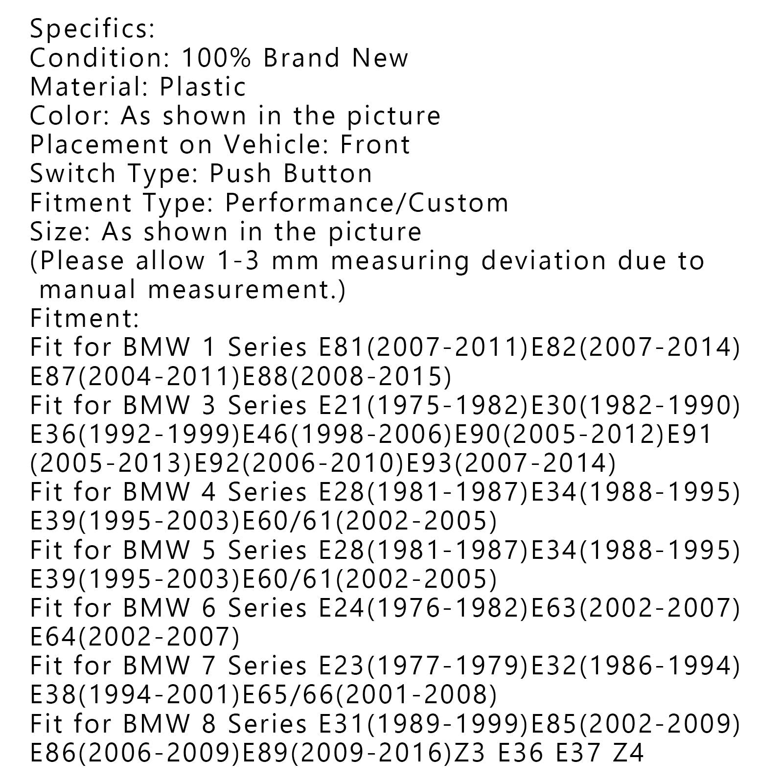 Autocollant en cristal pour bouton de démarrage et d'arrêt du moteur, pour châssis BMW E E90/92/93/64/46 générique