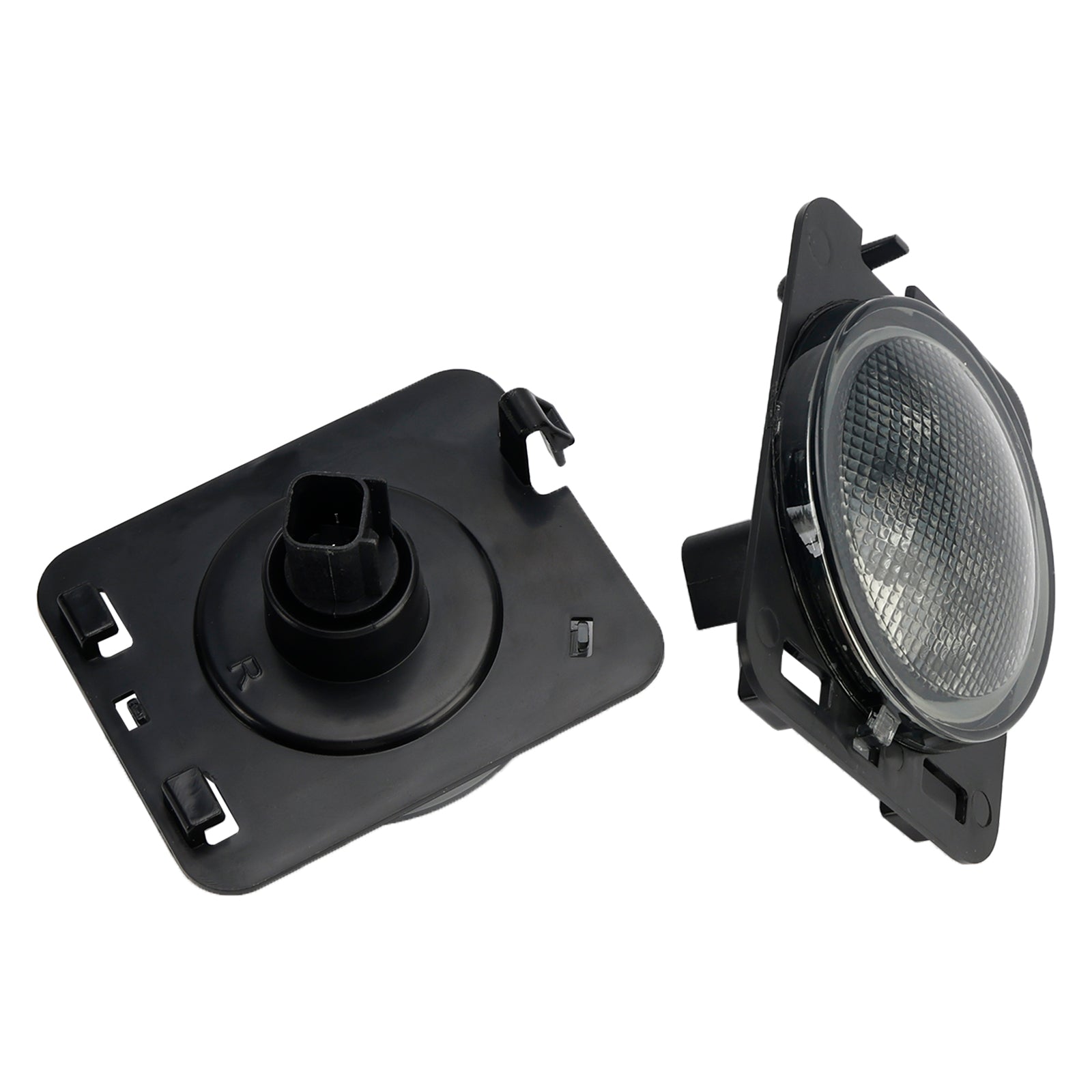 2x guardabarros delantero luz LED de señal de giro marcador lateral de estacionamiento para Wrangler JK 2007-15 genérico