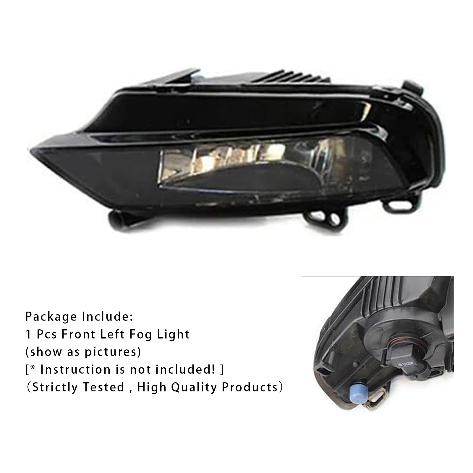 Fire Fogger anteriore a sinistra con lampadine per berlina Audi A3 2015-2016 (8v0941699b)