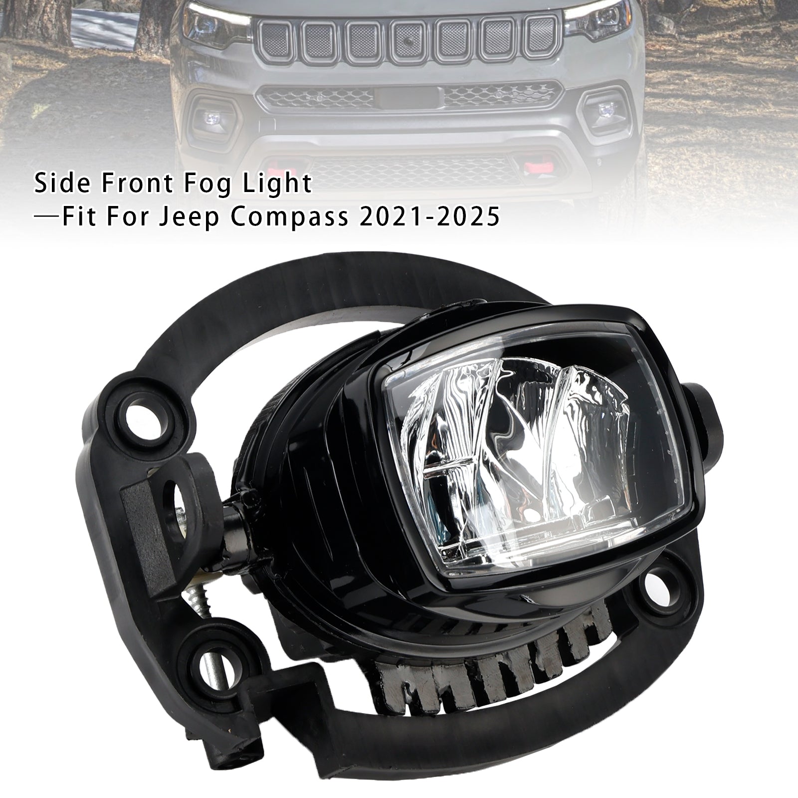 Luz de niebla de fuego delantero LED para Jeep Compass 2021-2025 68470159AA