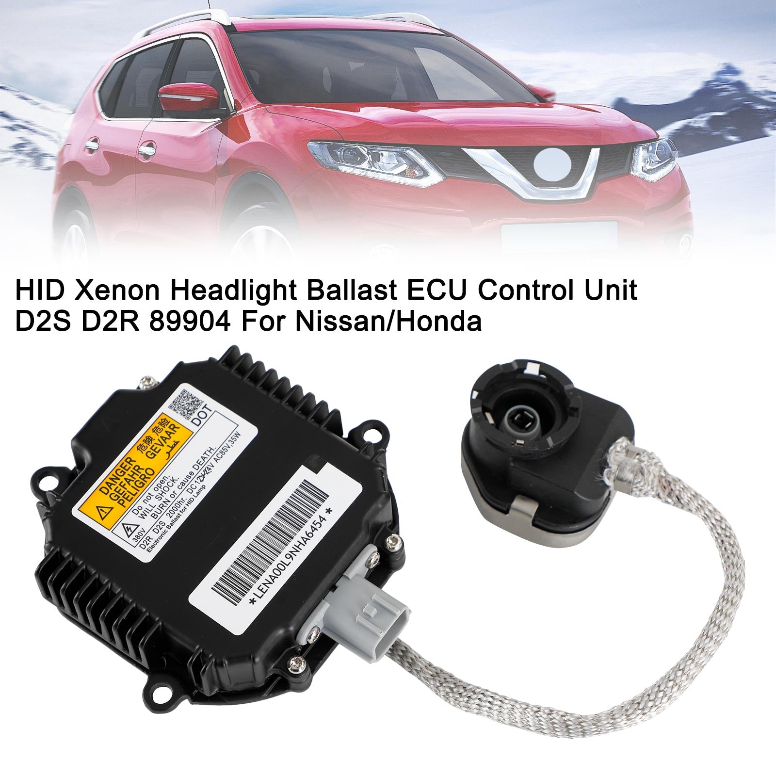Unidad de control de lastre del faro en Xenon HID D2S D2R 89904 para Nissan/Honda Generic