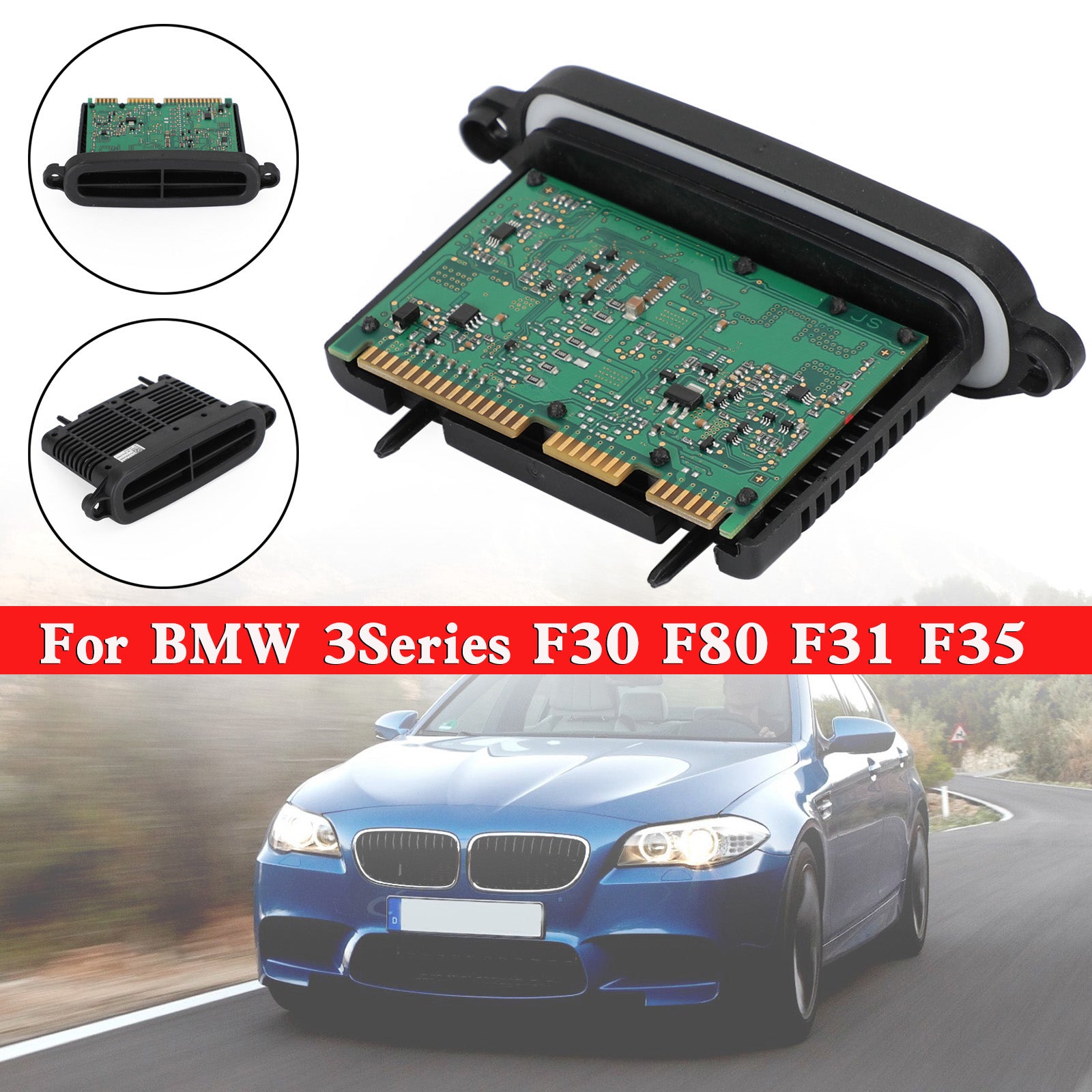 TMS razsvetljavi pilotni modul 63117316147 za BMW F32 F33 F36 F15 F16 F10 F11 F18 Generic