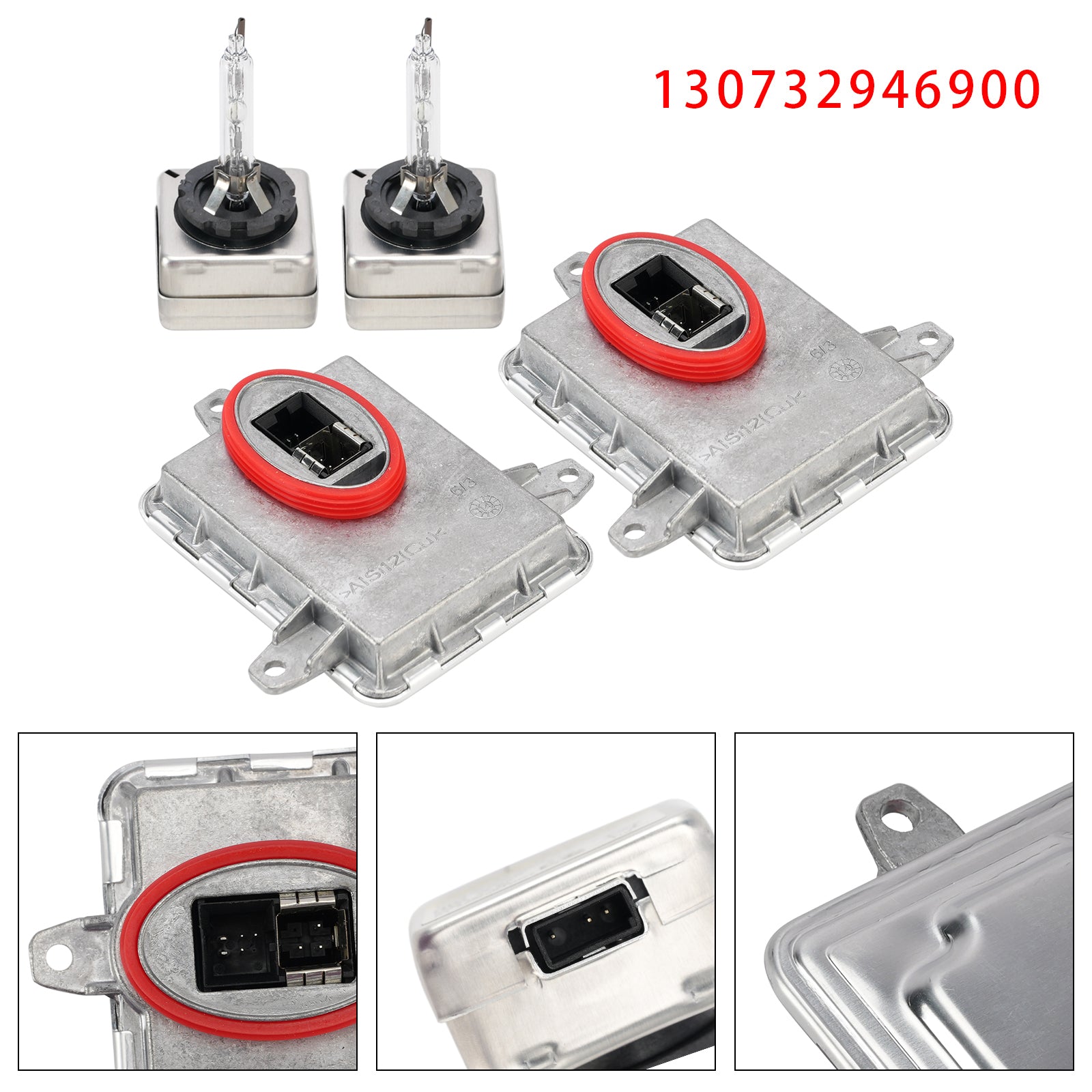 Kit de ballast xénon, unité de contrôle HID et ampoules D3S pour Jeep Cherokee 2014-2018