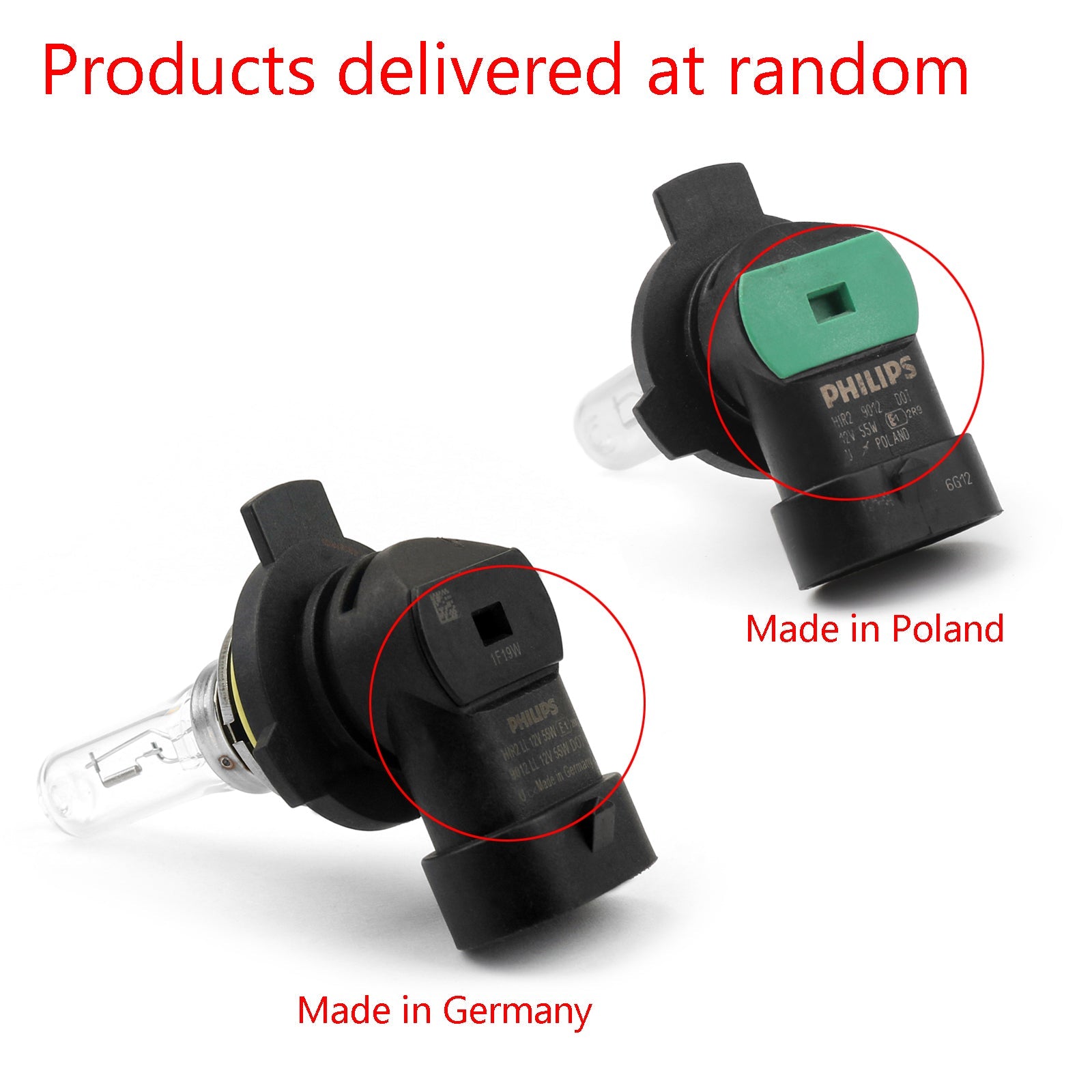 Philips 9012LL X 1 polttimo 12V 55W pitkäikäinen versio High Performance Generic