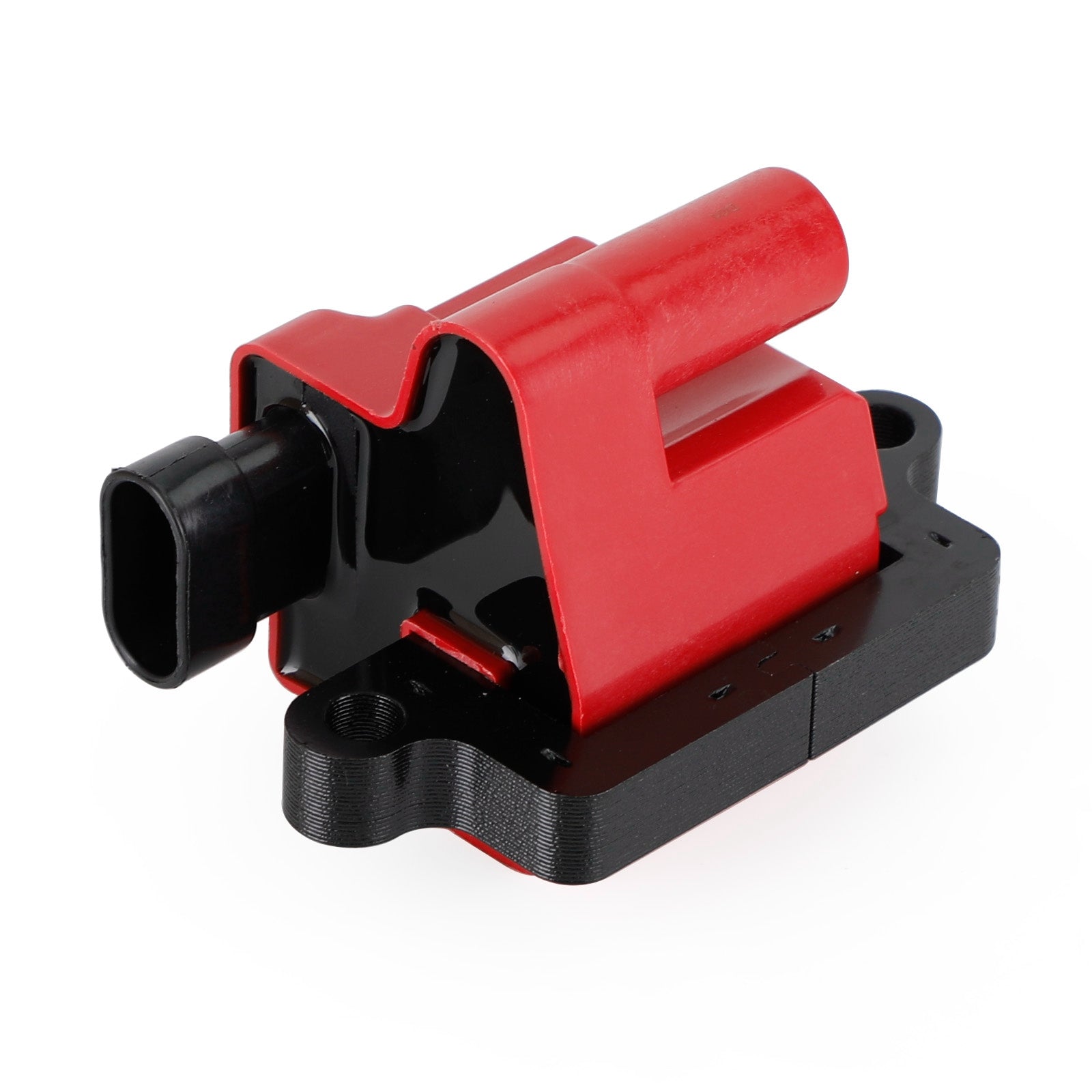 Lot de 8 Bobines d'Allumage Carrées D581 & Fils de Bougie - Compatible Chevrolet Avalanche, Silverado, GMC Sierra, etc. (2002-2007)