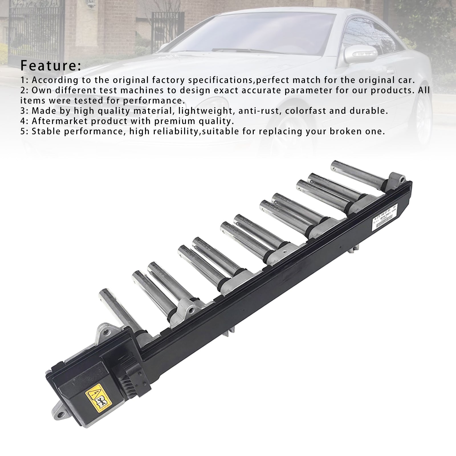 2008-2014 Mercedes-Benz CL65 AMG 216.379 Nowa wieża Bock Bocks Pack Actors of Mulming Cangies A0040103003 A2751500480 2751500480 2751500580 2751500680 2751500780