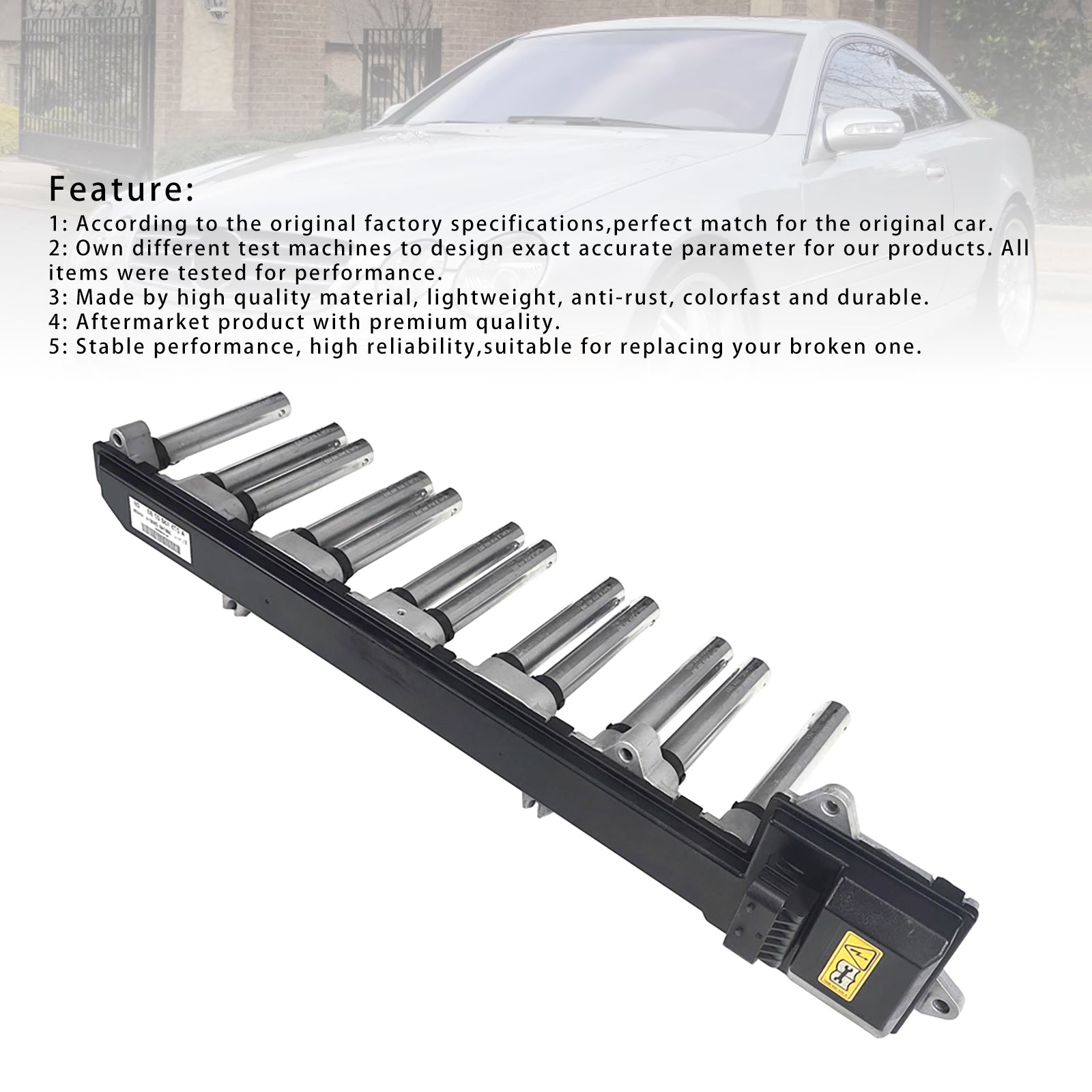 Bobina de encendido derecho Mercedes S600 2001-2013 220.178/176 2751500780 A2751500480 A0040103003